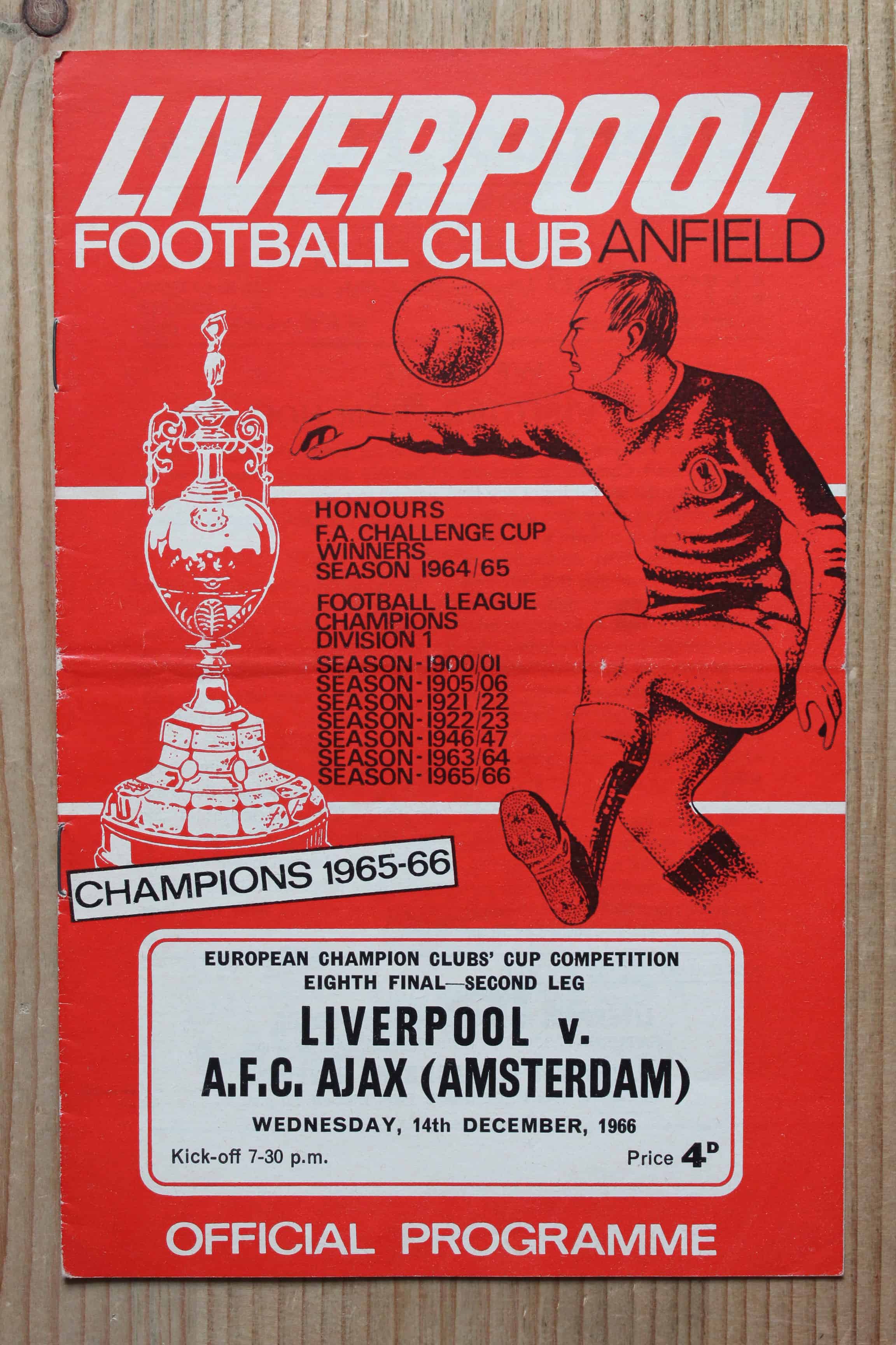 Liverpool FC v AFC Ajax