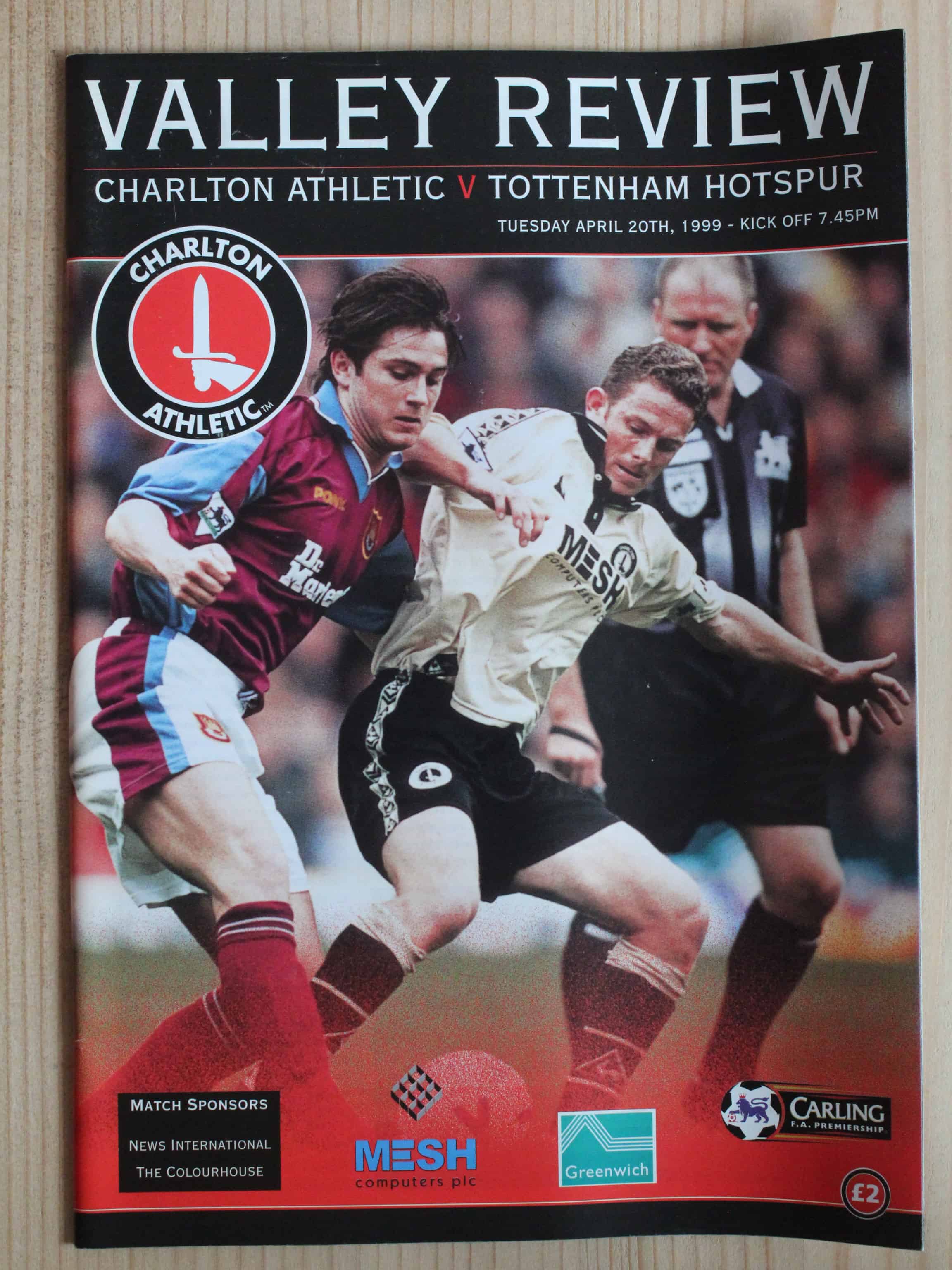 Charlton Athletic FC v Tottenham Hotspur FC