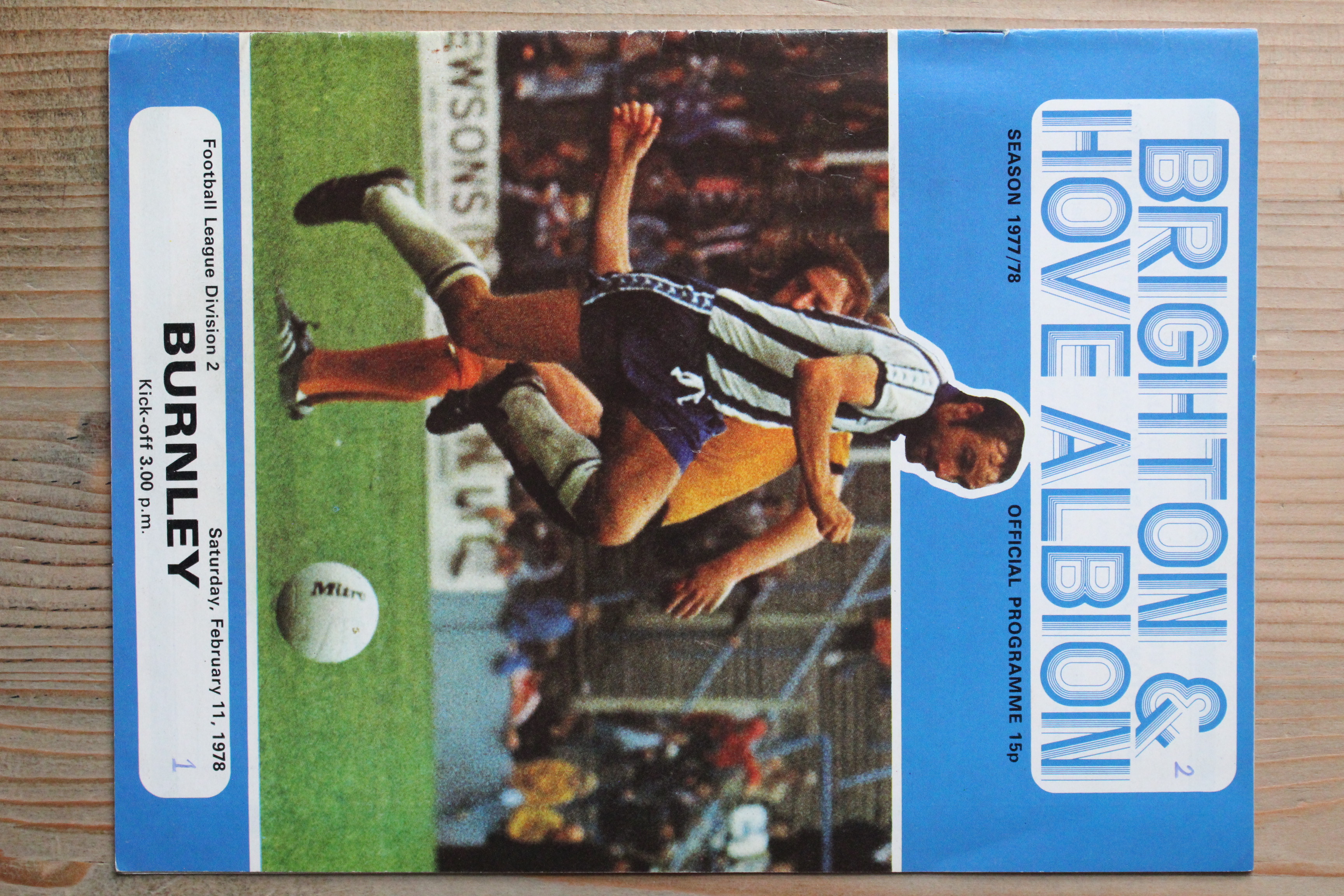 Brighton & Hove Albion FC v Burnley FC