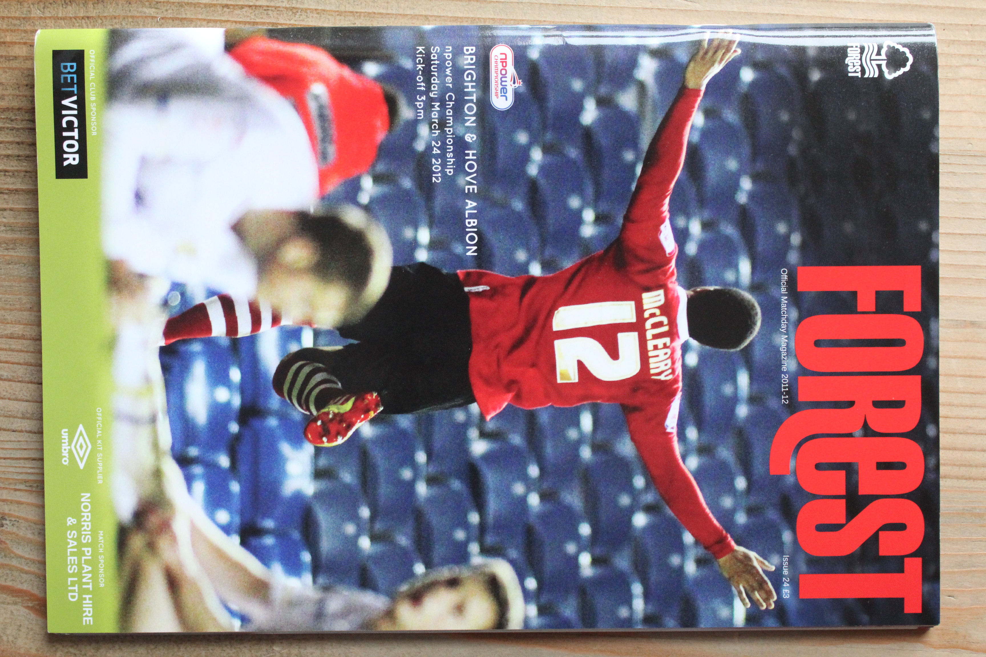 Nottingham Forest FC v Brighton & Hove Albion FC