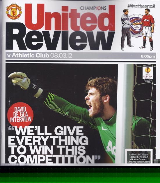 Manchester United FC v Athletico Bilbao