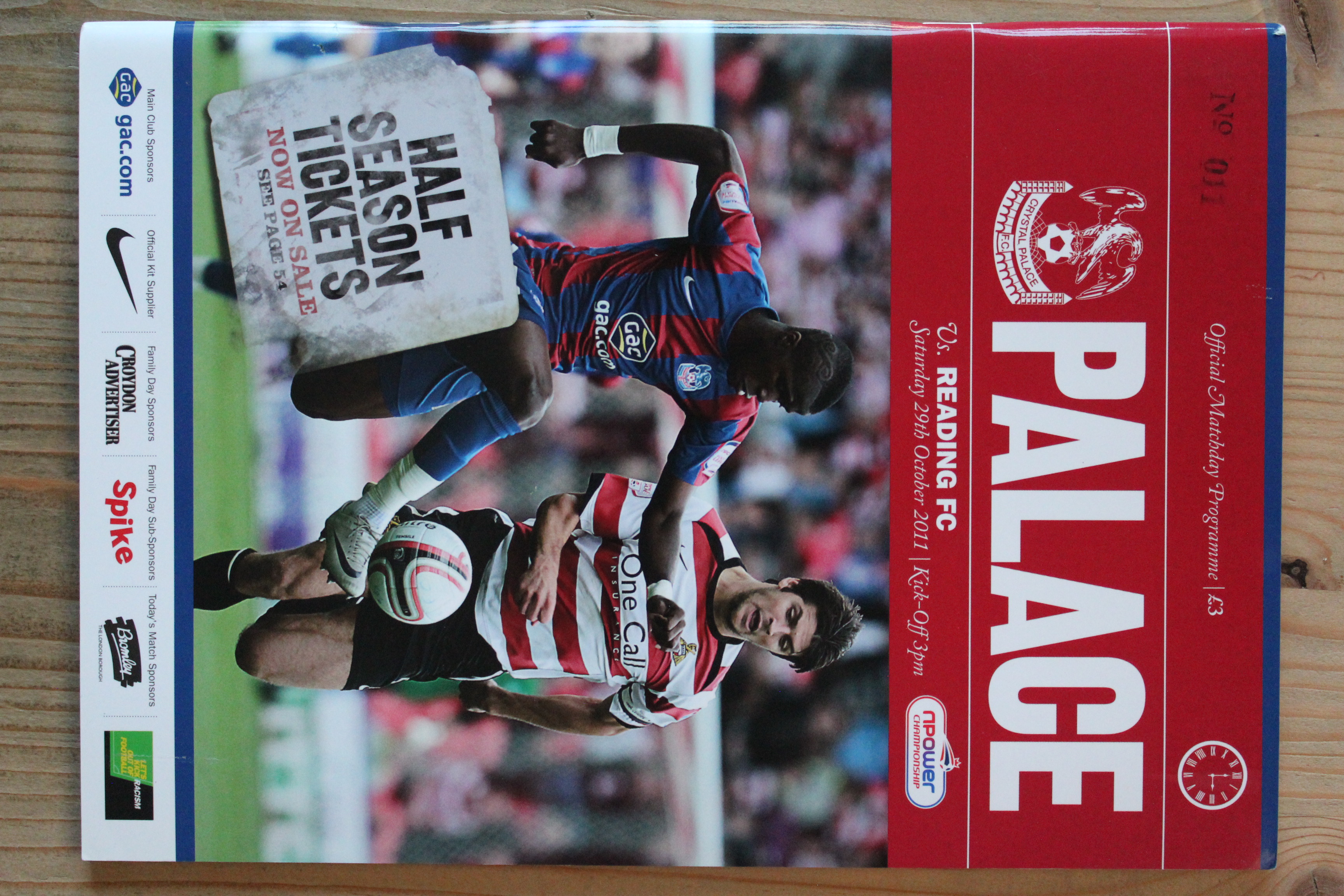 Crystal Palace FC v Reading FC