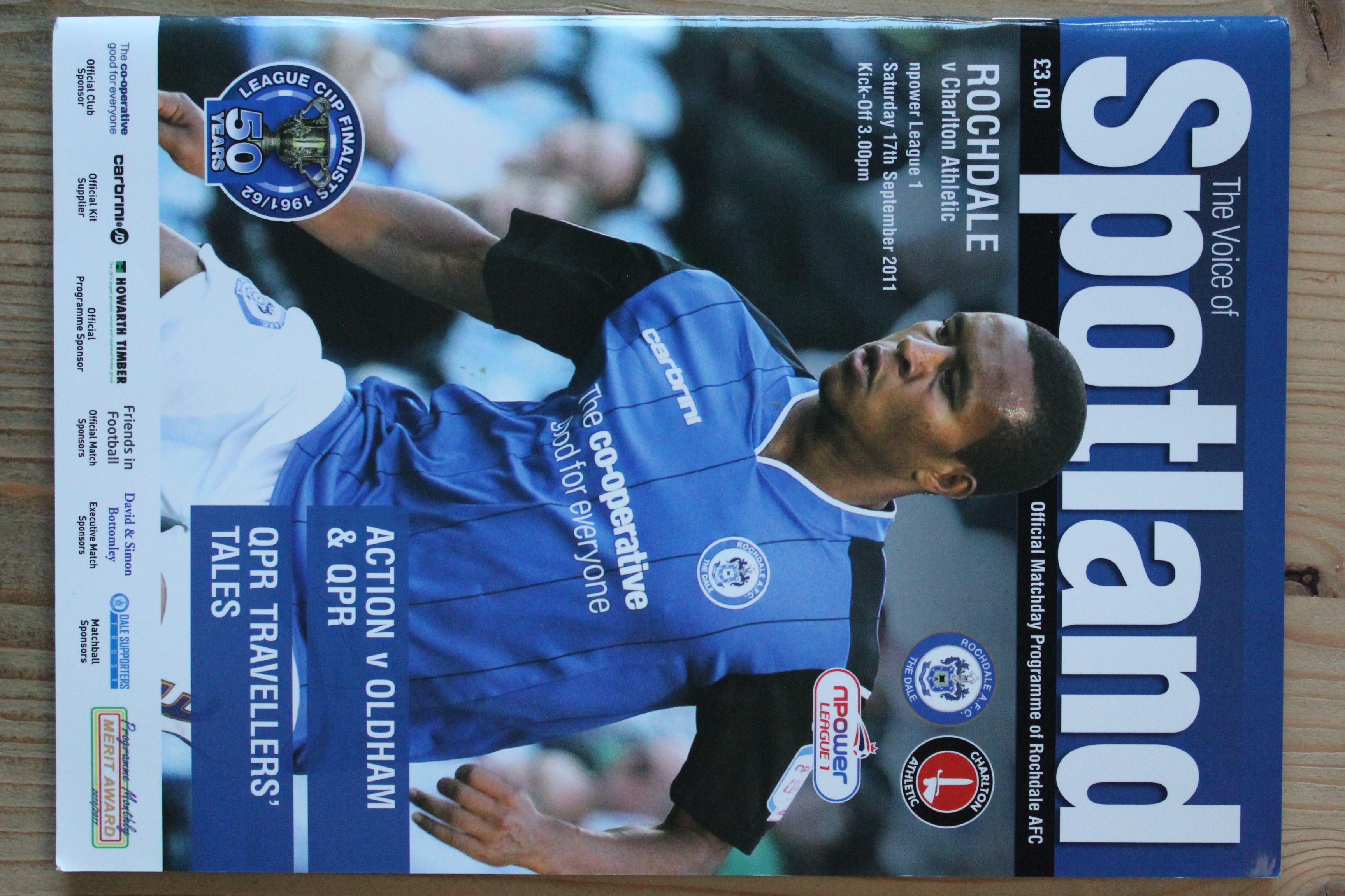 Rochdale FC v Charlton Athletic FC