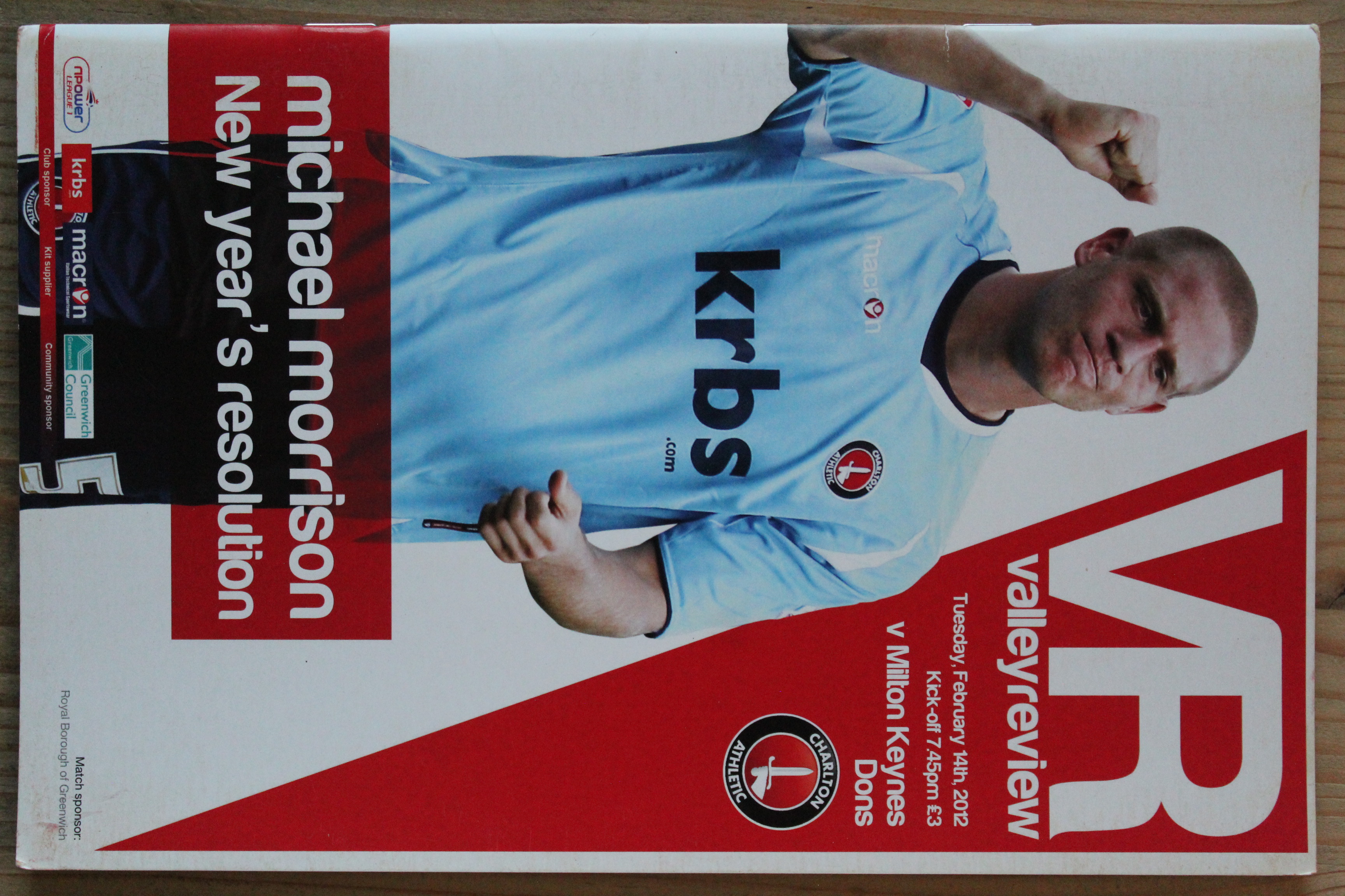 Charlton Athletic FC v MK Dons (Milton Keynes Dons)