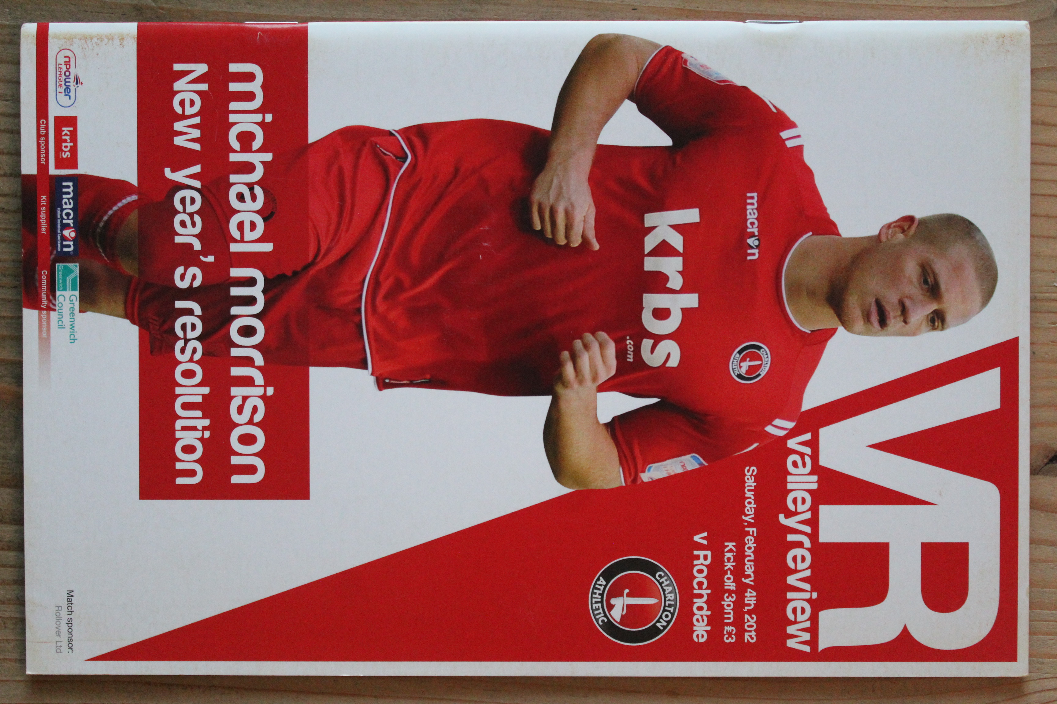 Charlton Athletic FC v Rochdale FC