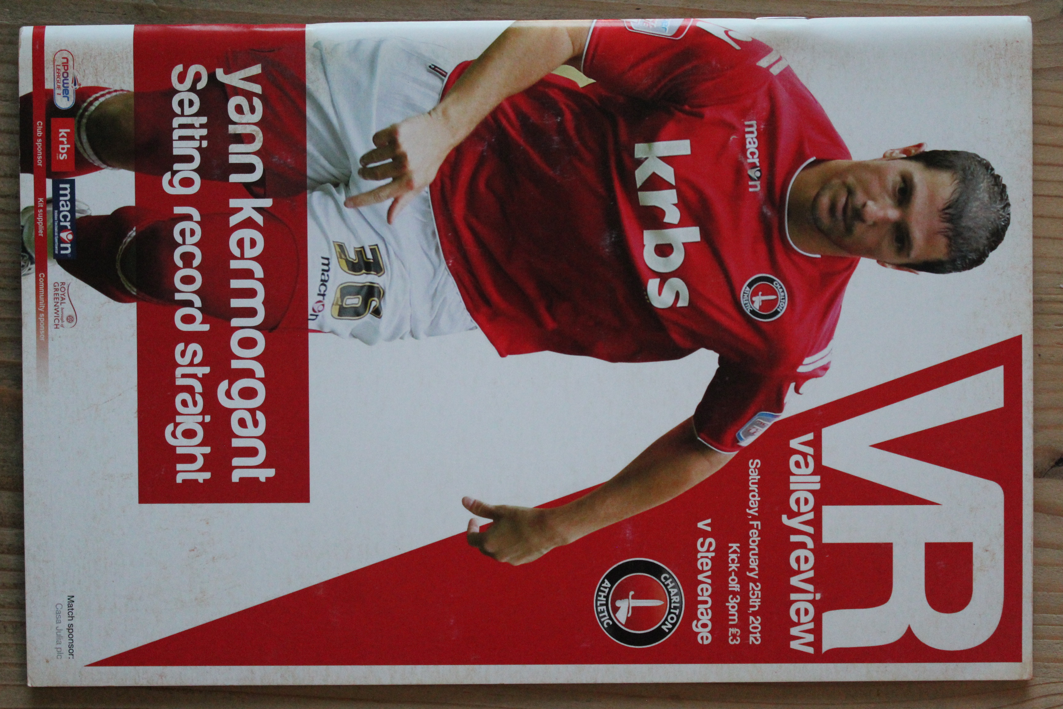 Charlton Athletic FC v Stevenage Borough FC