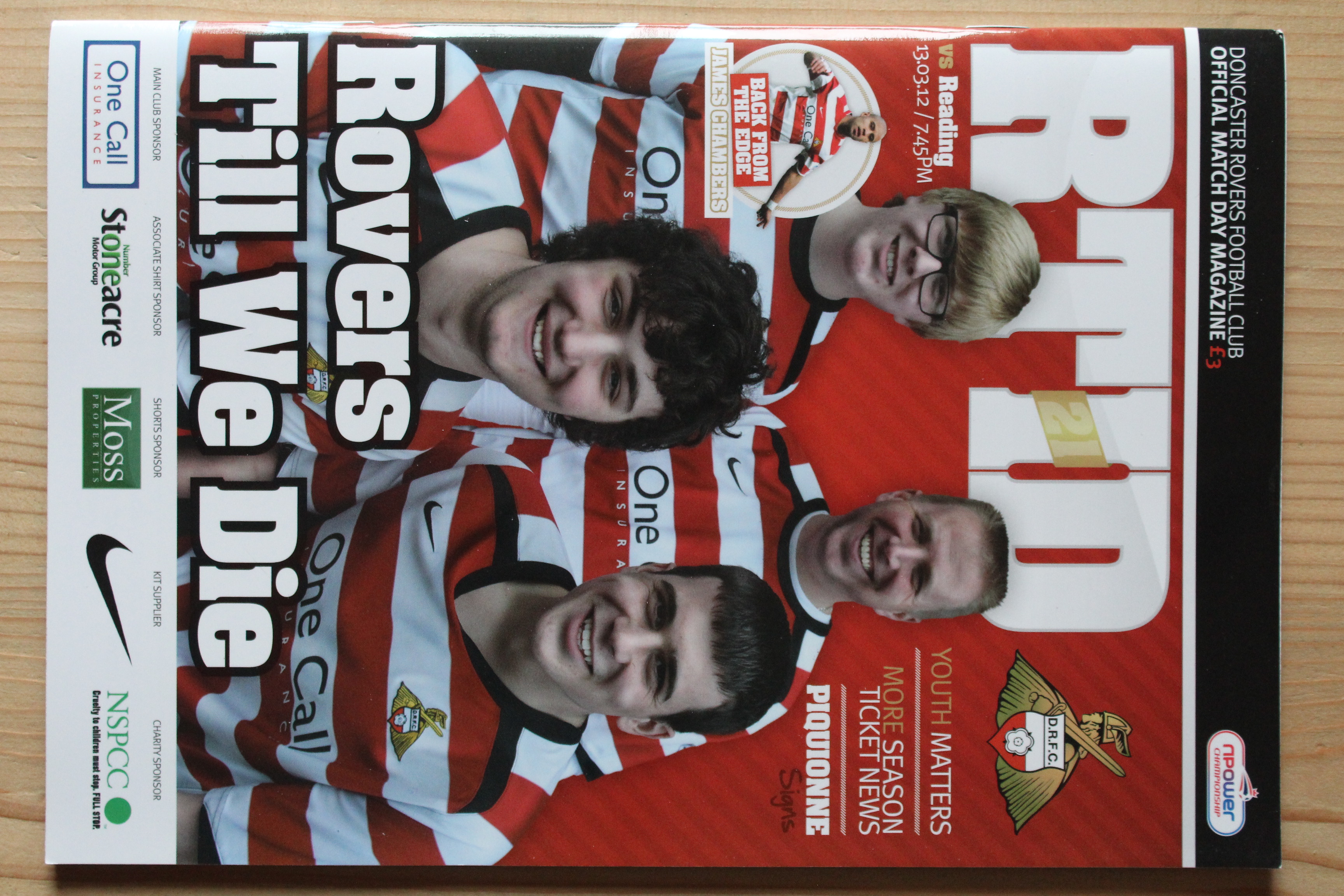 Doncaster Rovers FC v Reading FC