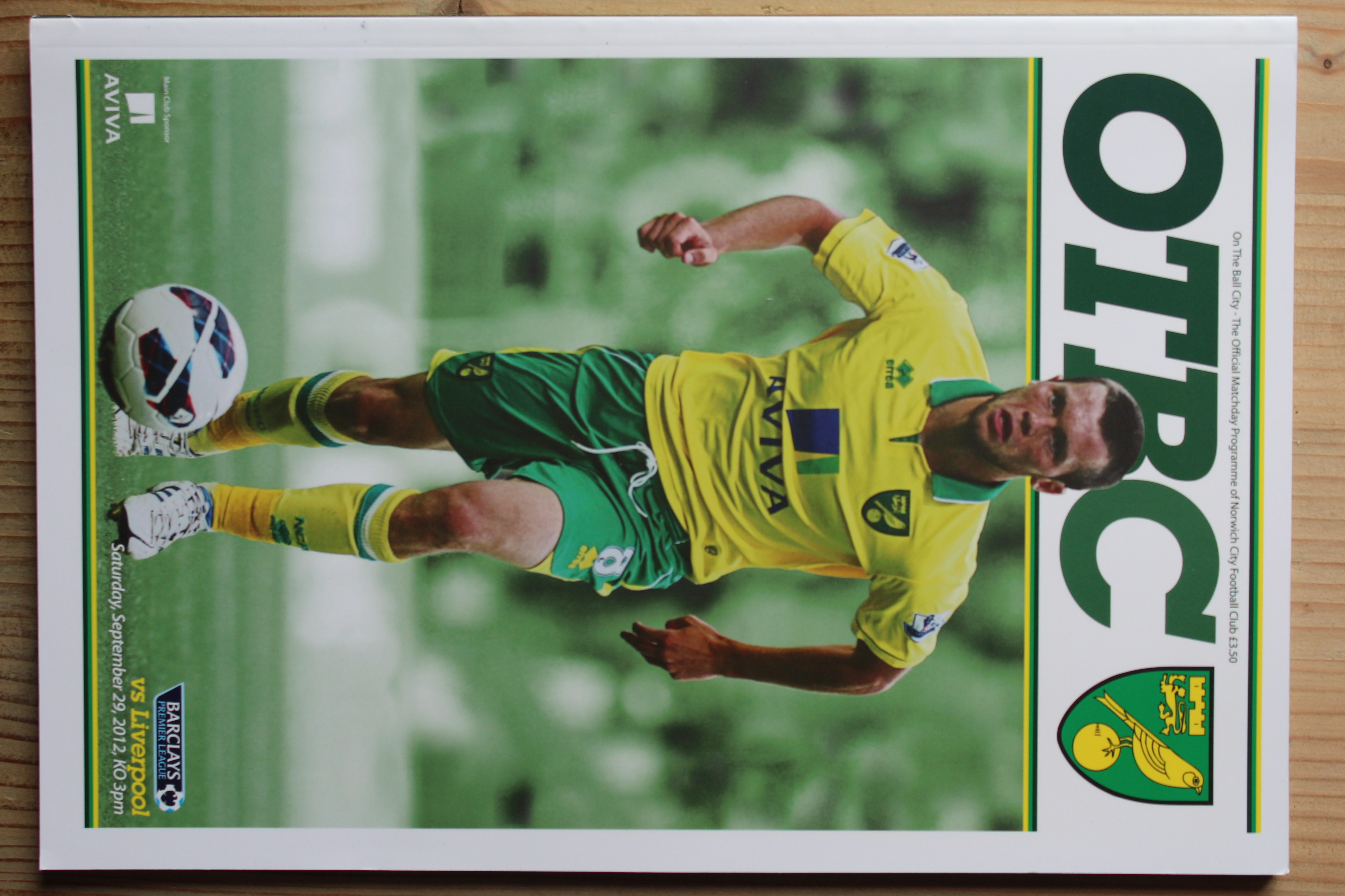 Norwich City FC v Liverpool FC