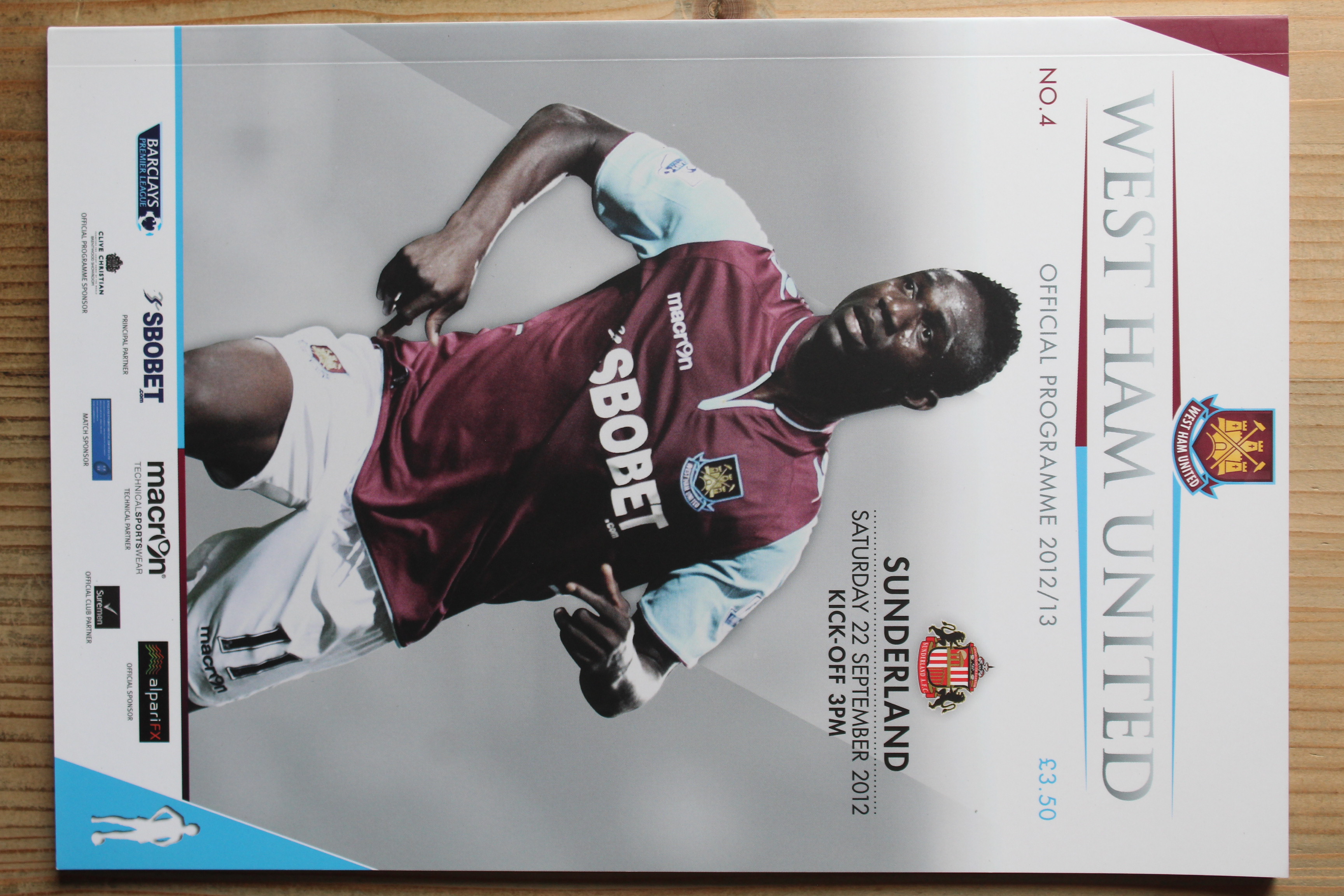West Ham United FC v Sunderland FC
