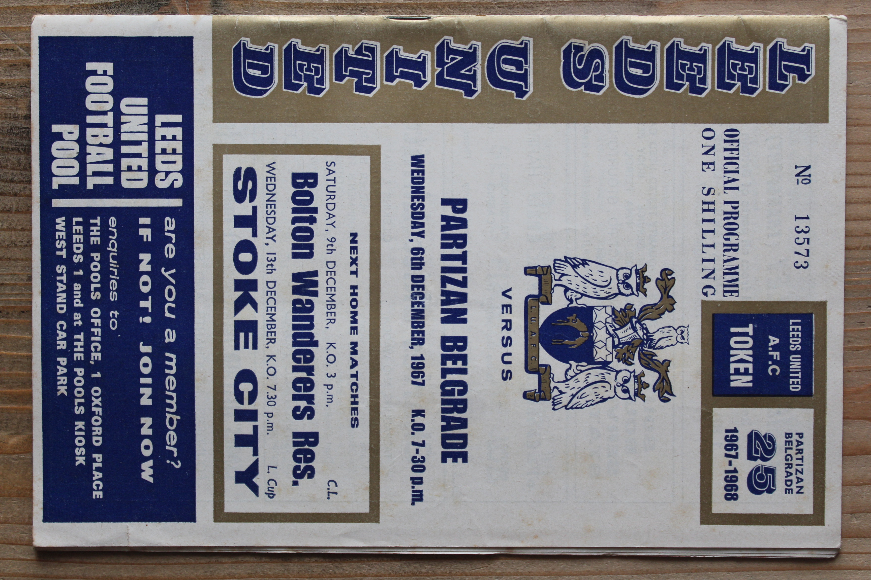 Leeds United FC v FK Partizan Belgrade