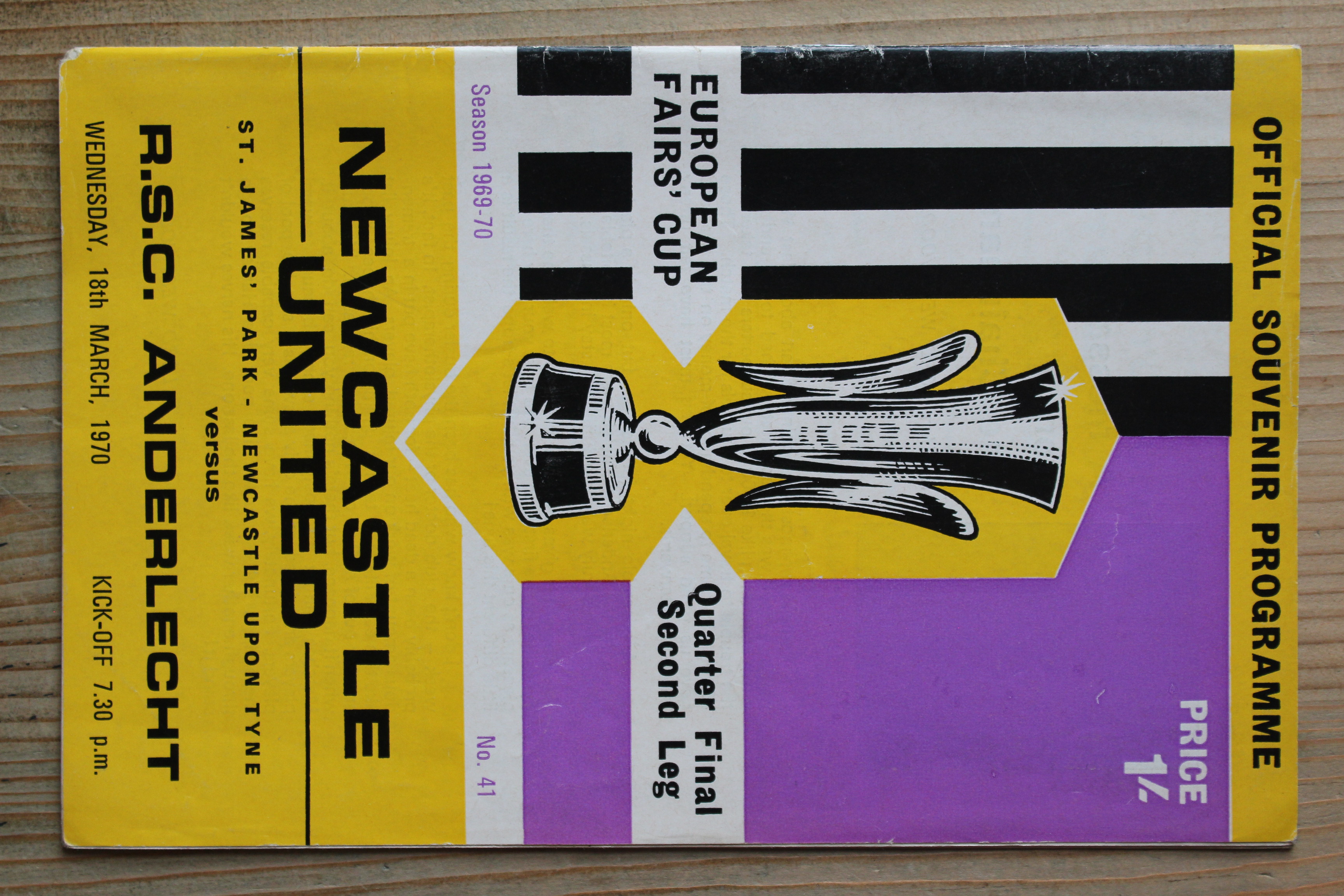 Newcastle United FC v Anderlecht