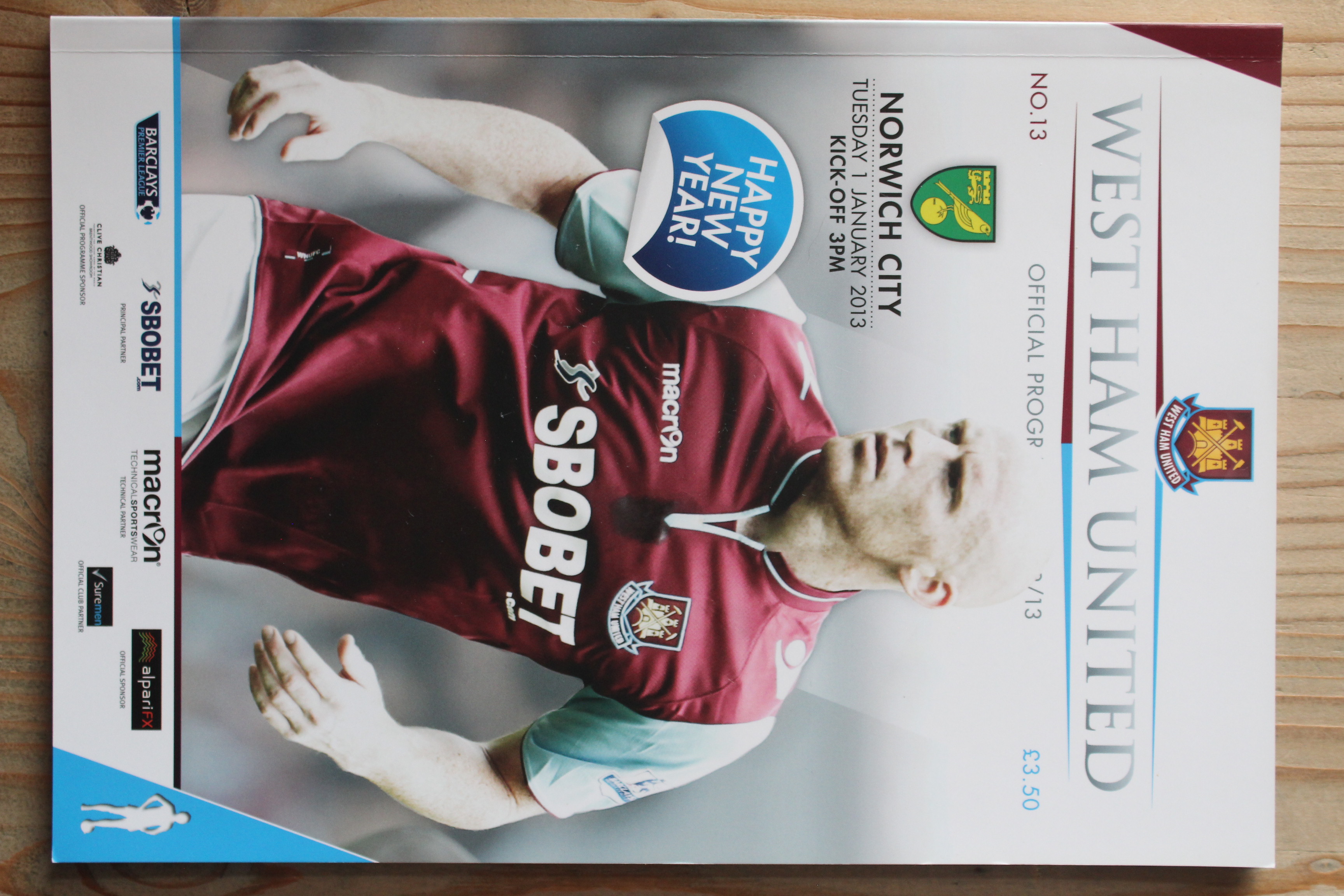 West Ham United FC v Norwich City FC