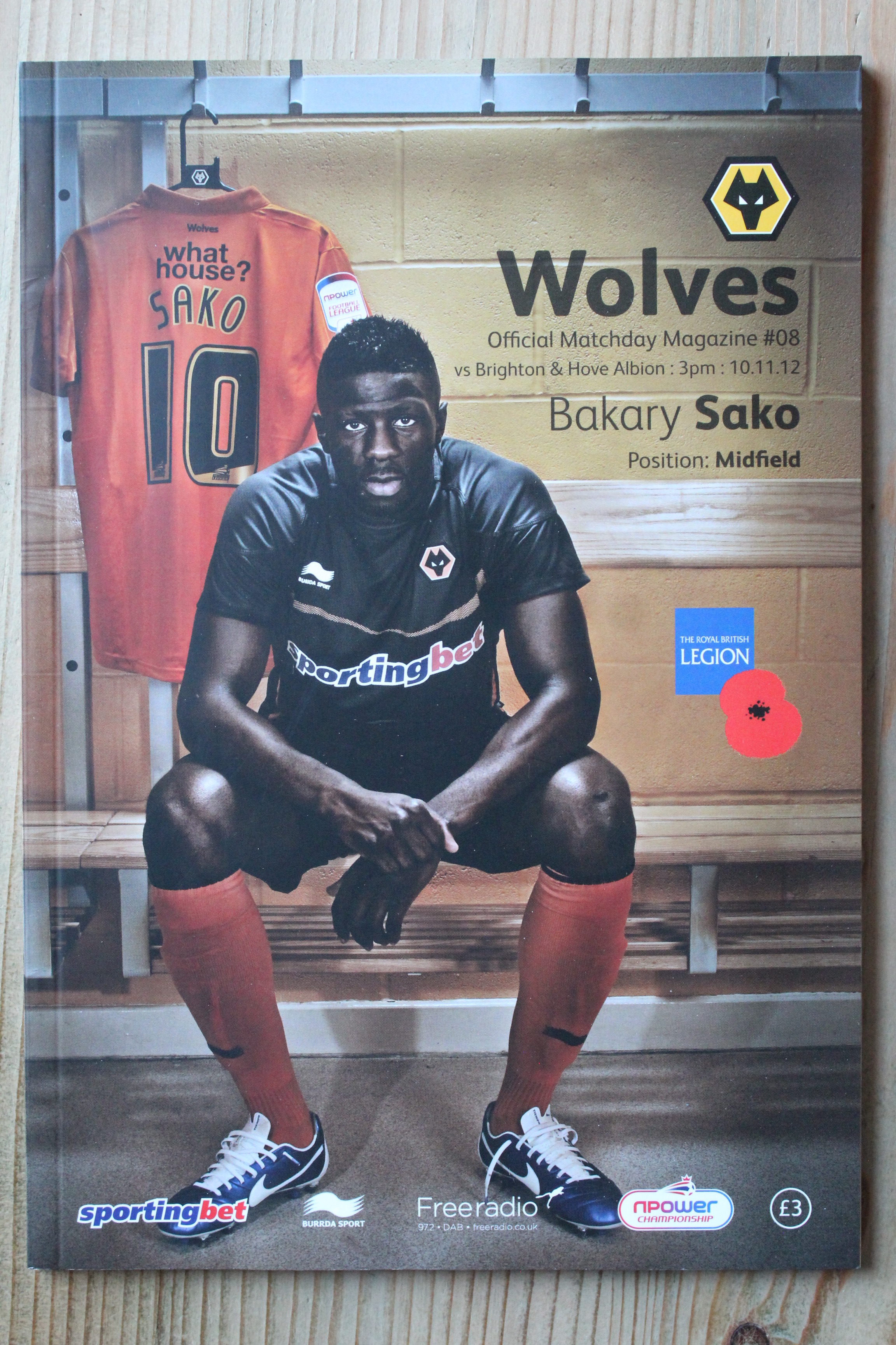 Wolverhampton Wanderers FC v Brighton & Hove Albion FC