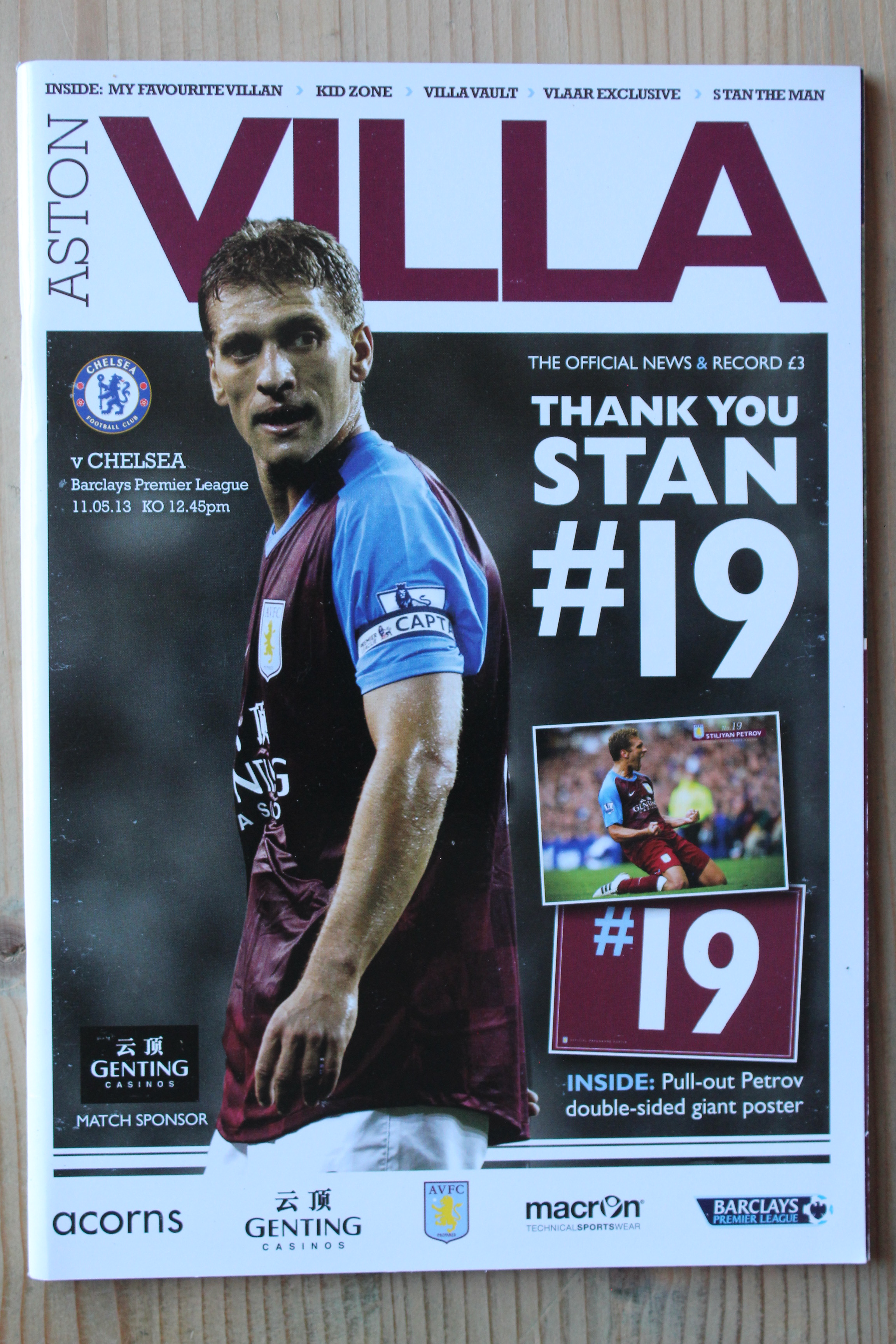 Aston Villa FC v Chelsea FC