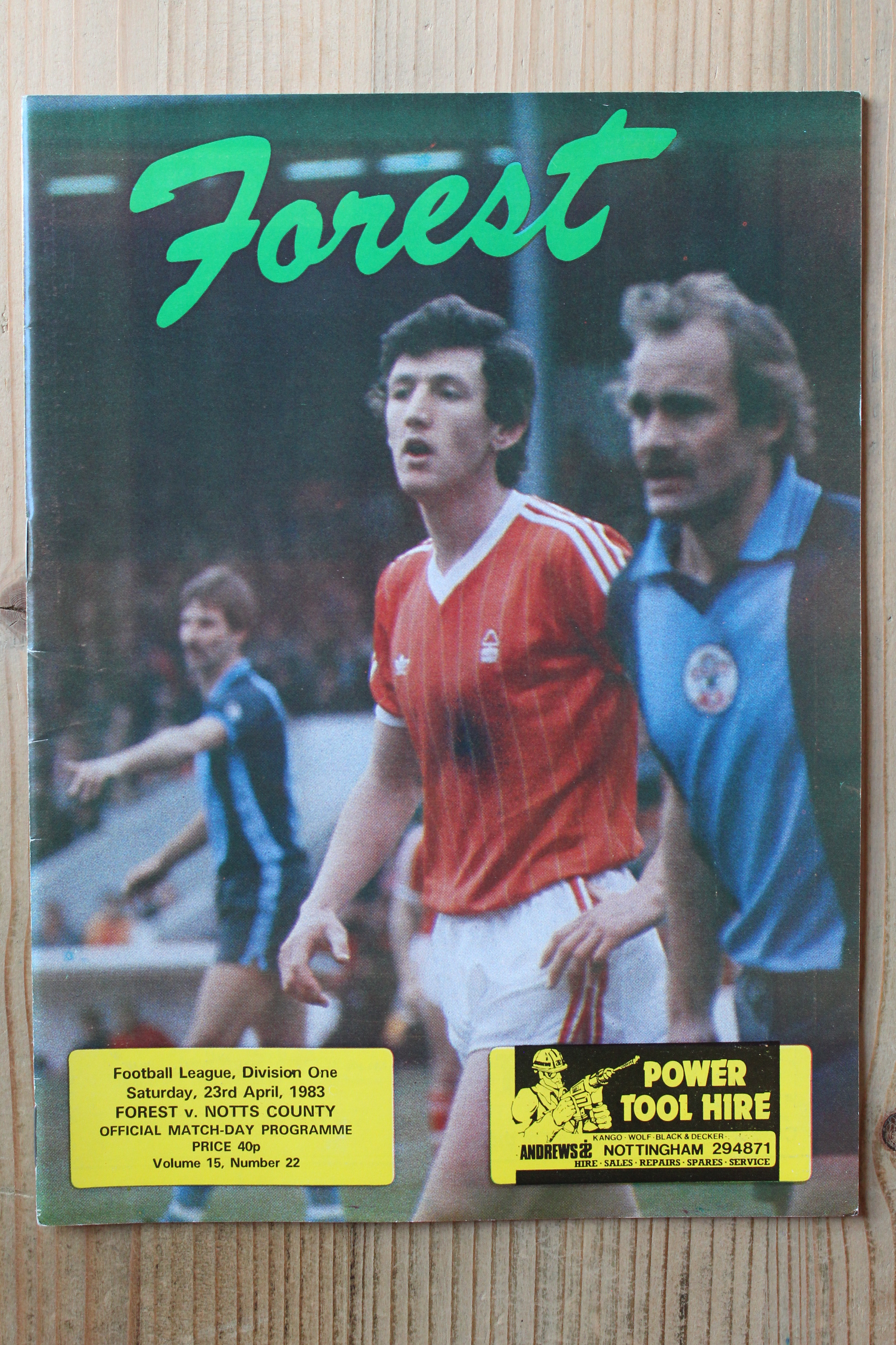 Nottingham Forest FC v Notts County FC