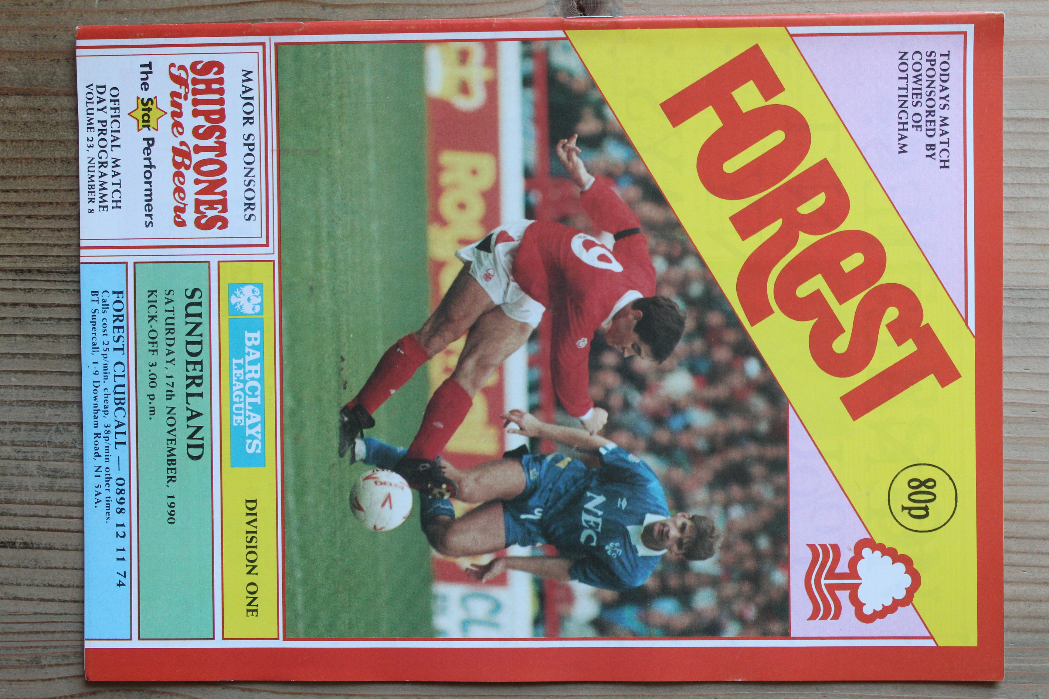 Nottingham Forest FC v Sunderland FC