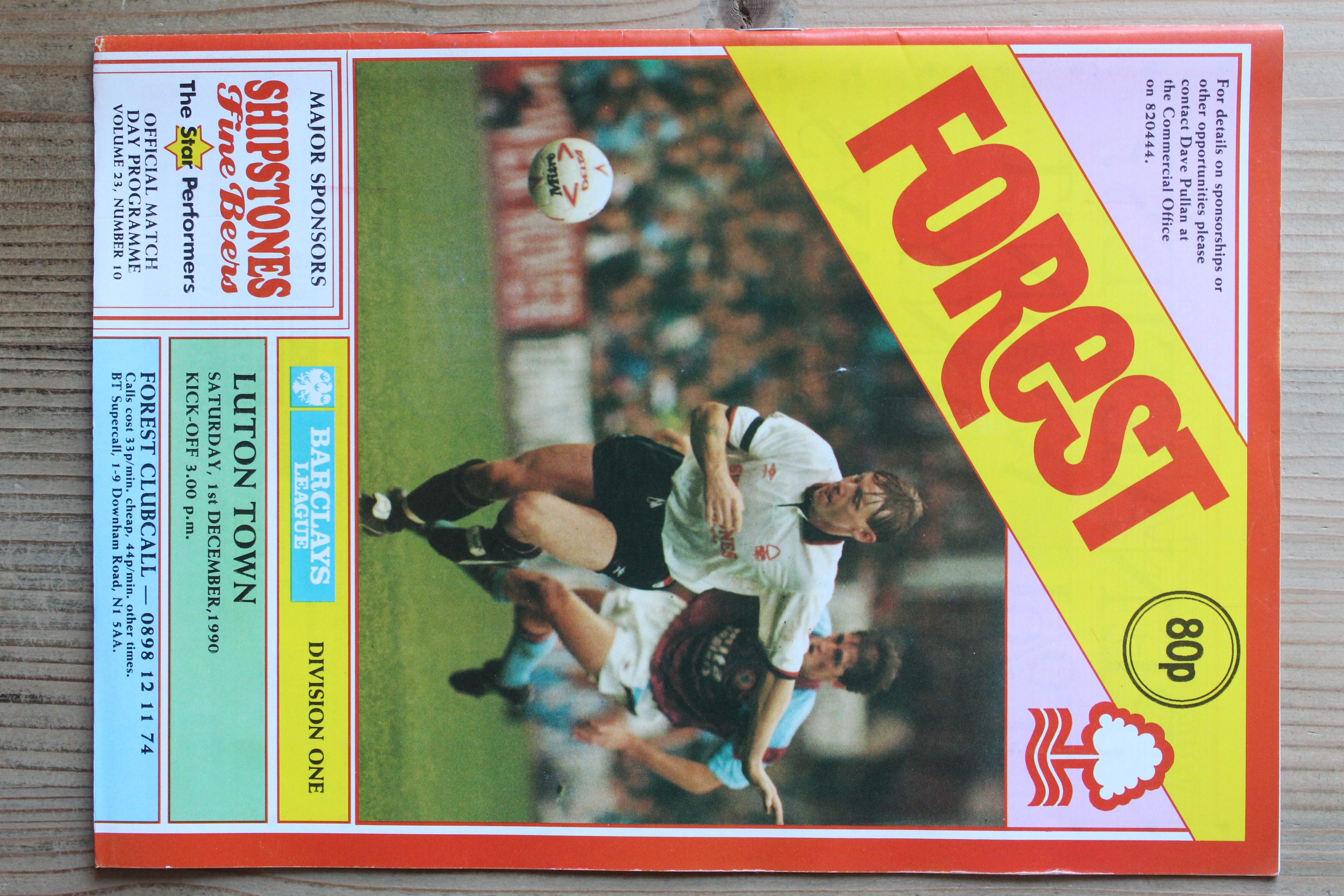 Nottingham Forest FC v Luton Town FC