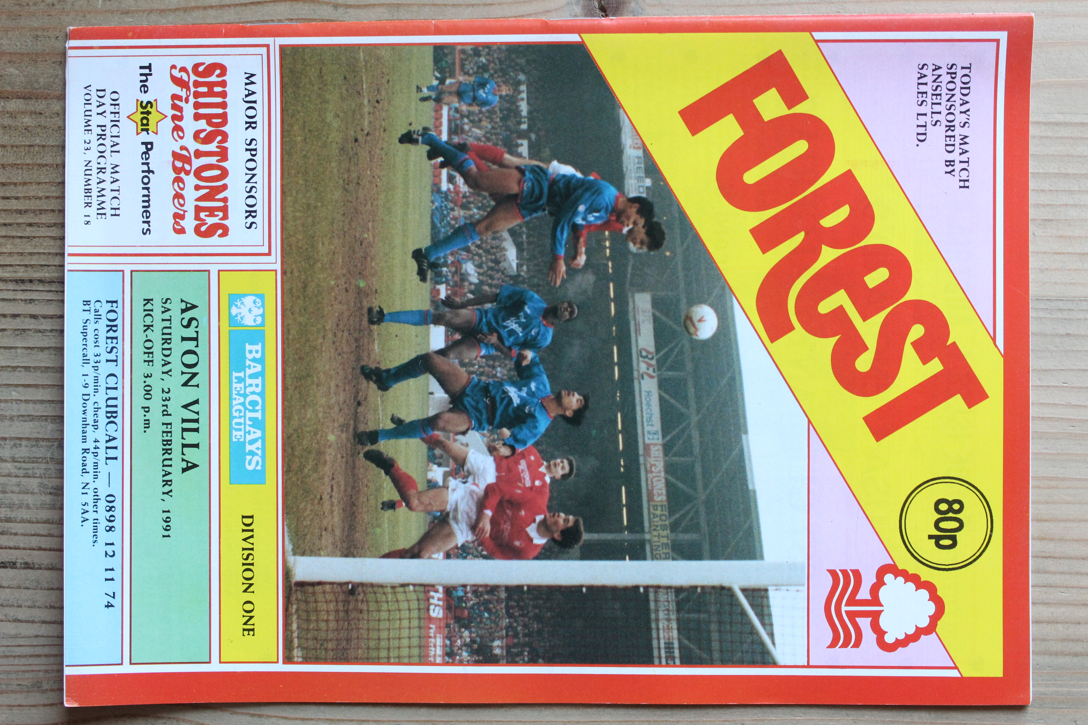Nottingham Forest FC v Aston Villa FC