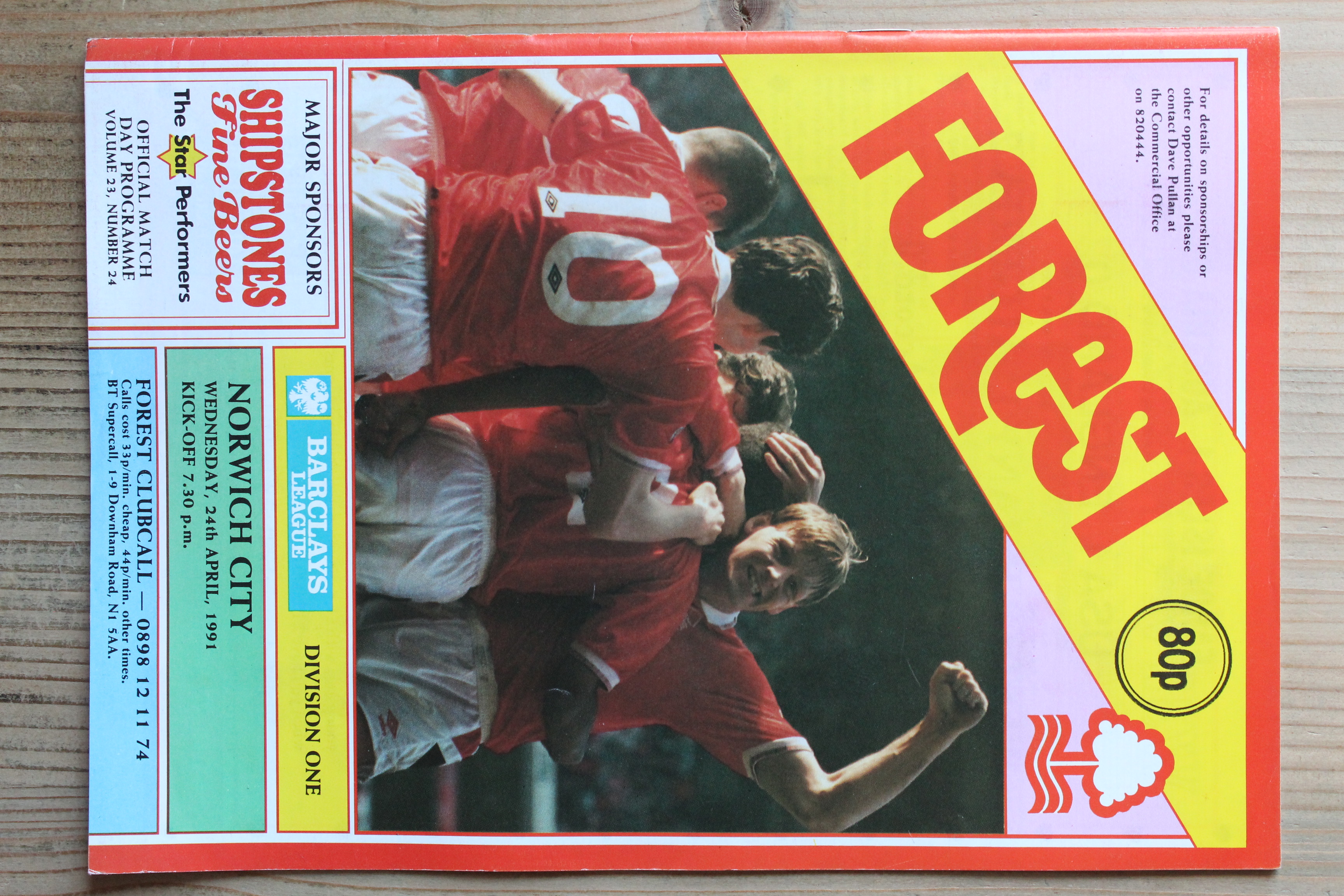 Nottingham Forest FC v Norwich City FC