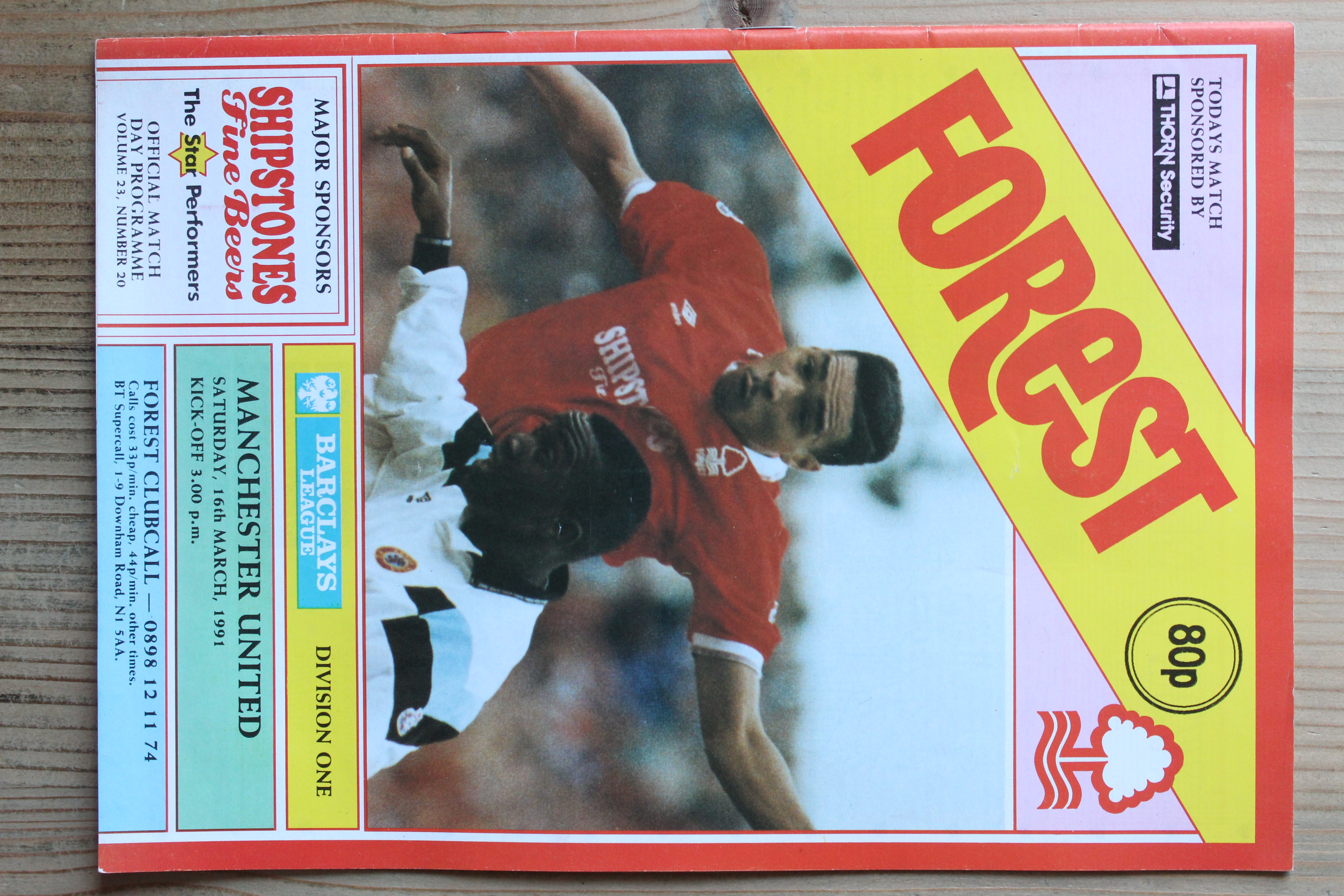 Nottingham Forest FC v Manchester United FC