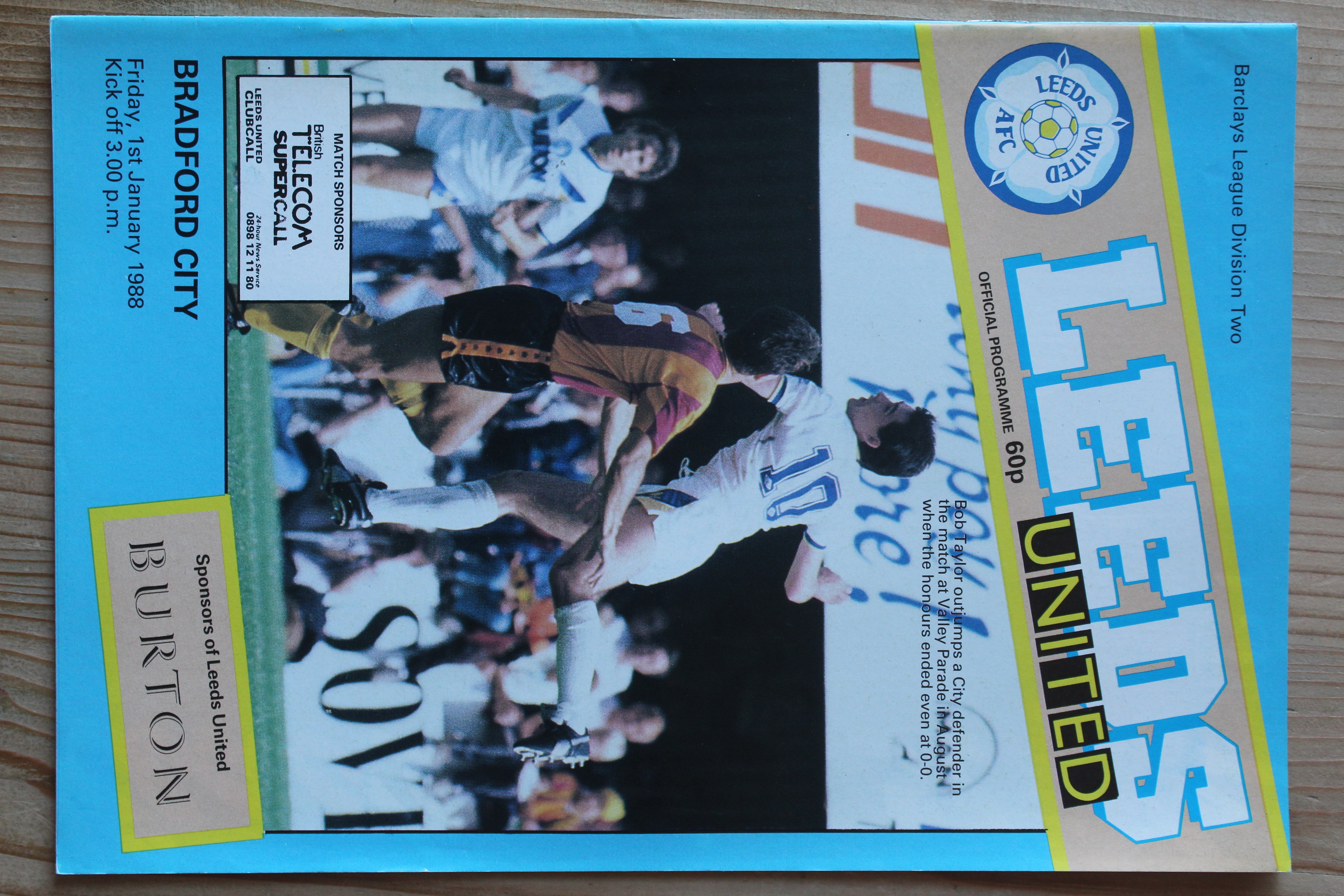 Leeds United FC v Bradford City FC