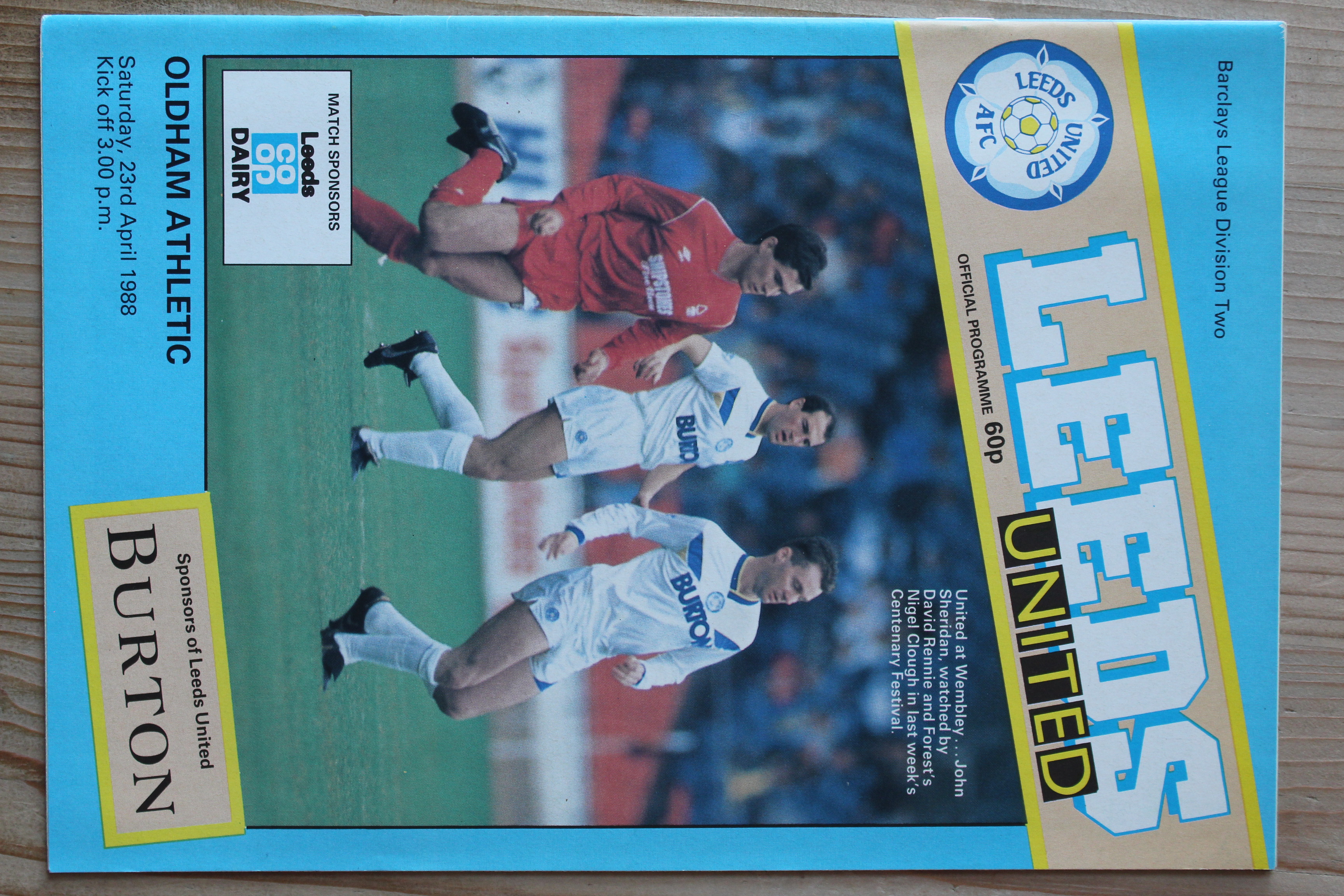 Leeds United FC v Oldham Athletic FC