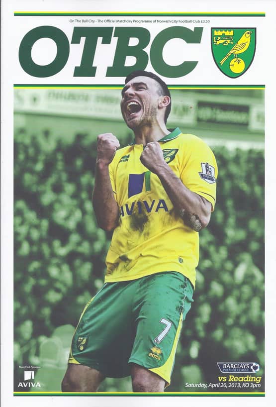 Norwich City Football Programmes for Sale Match Day Programmes