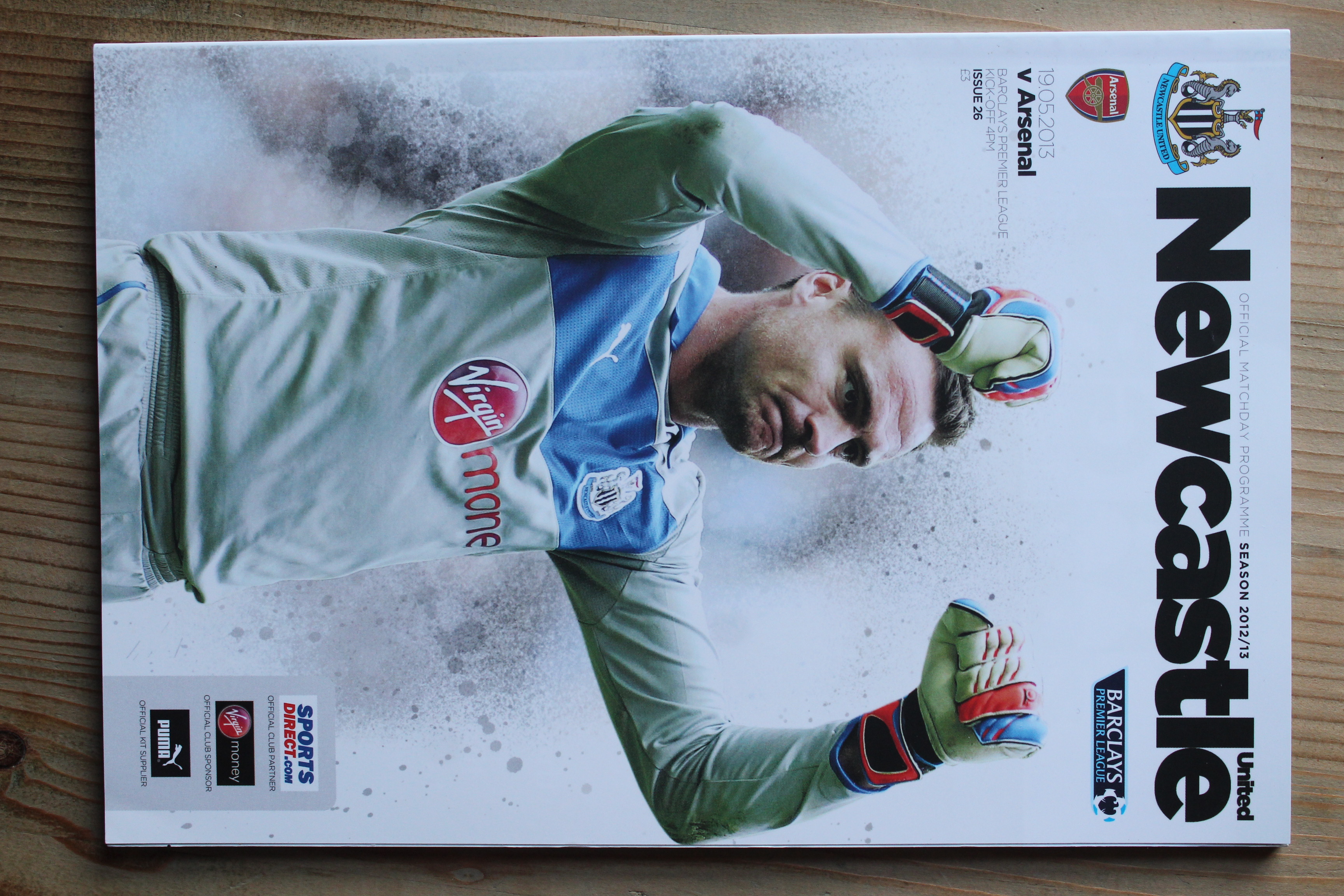 Newcastle United FC v Arsenal FC