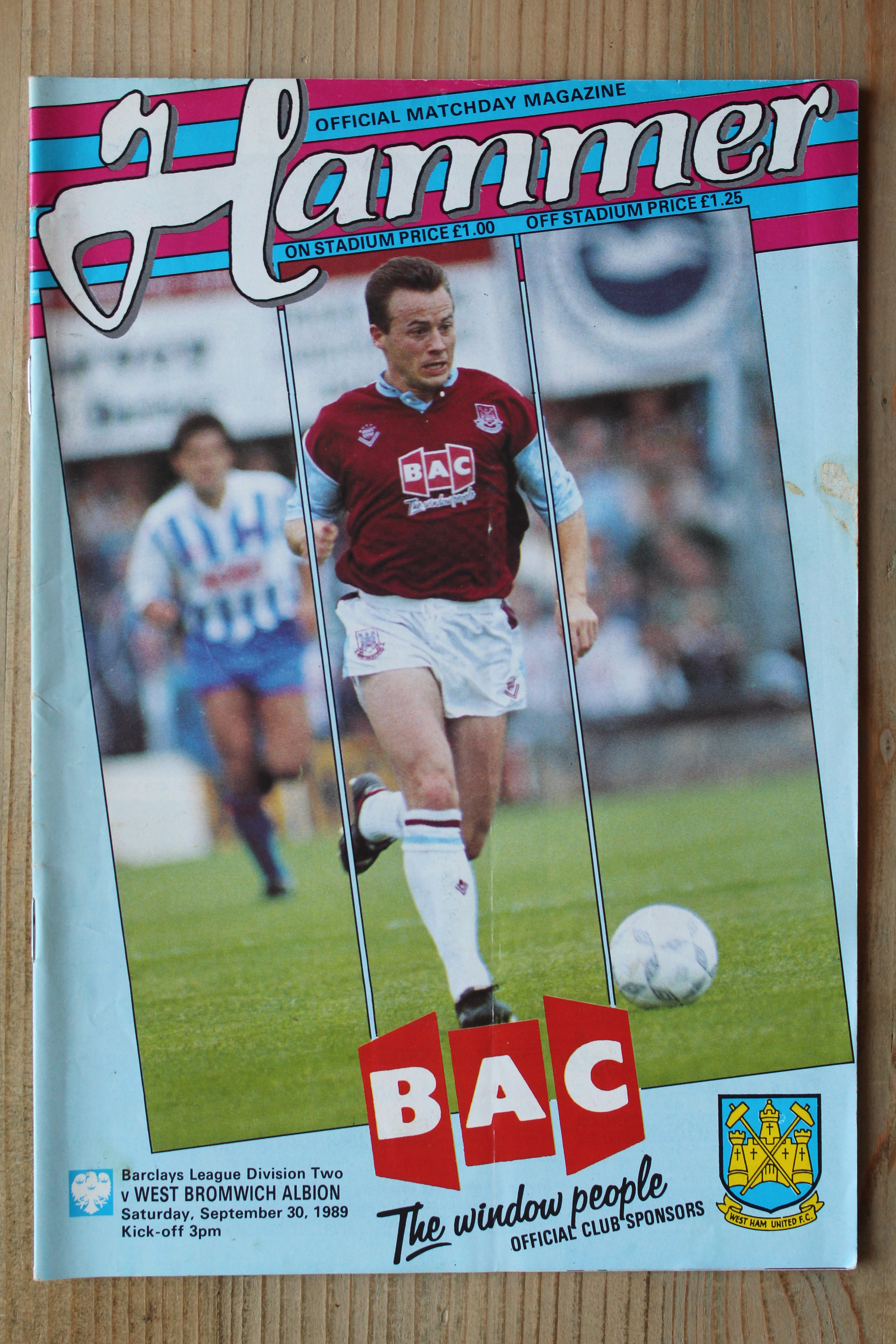 West Ham United FC v West Bromwich Albion FC 