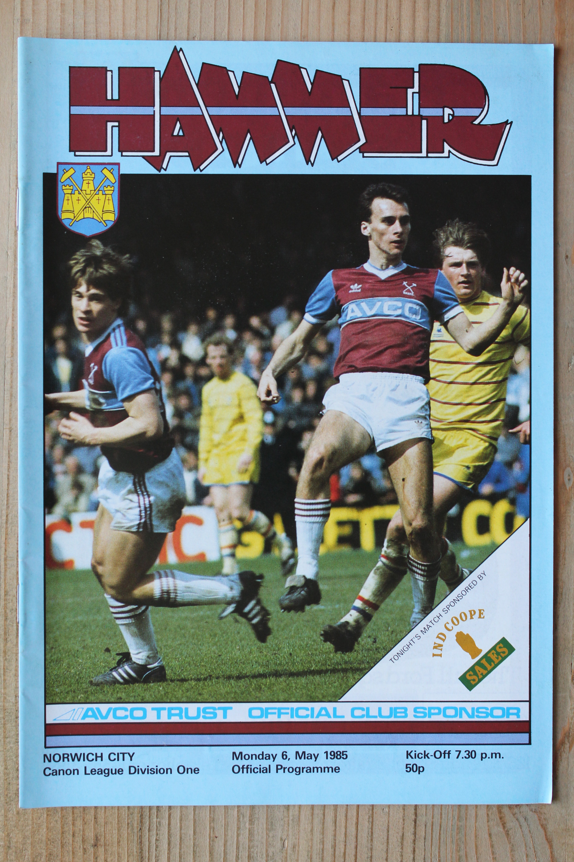 West Ham United FC v Norwich City FC