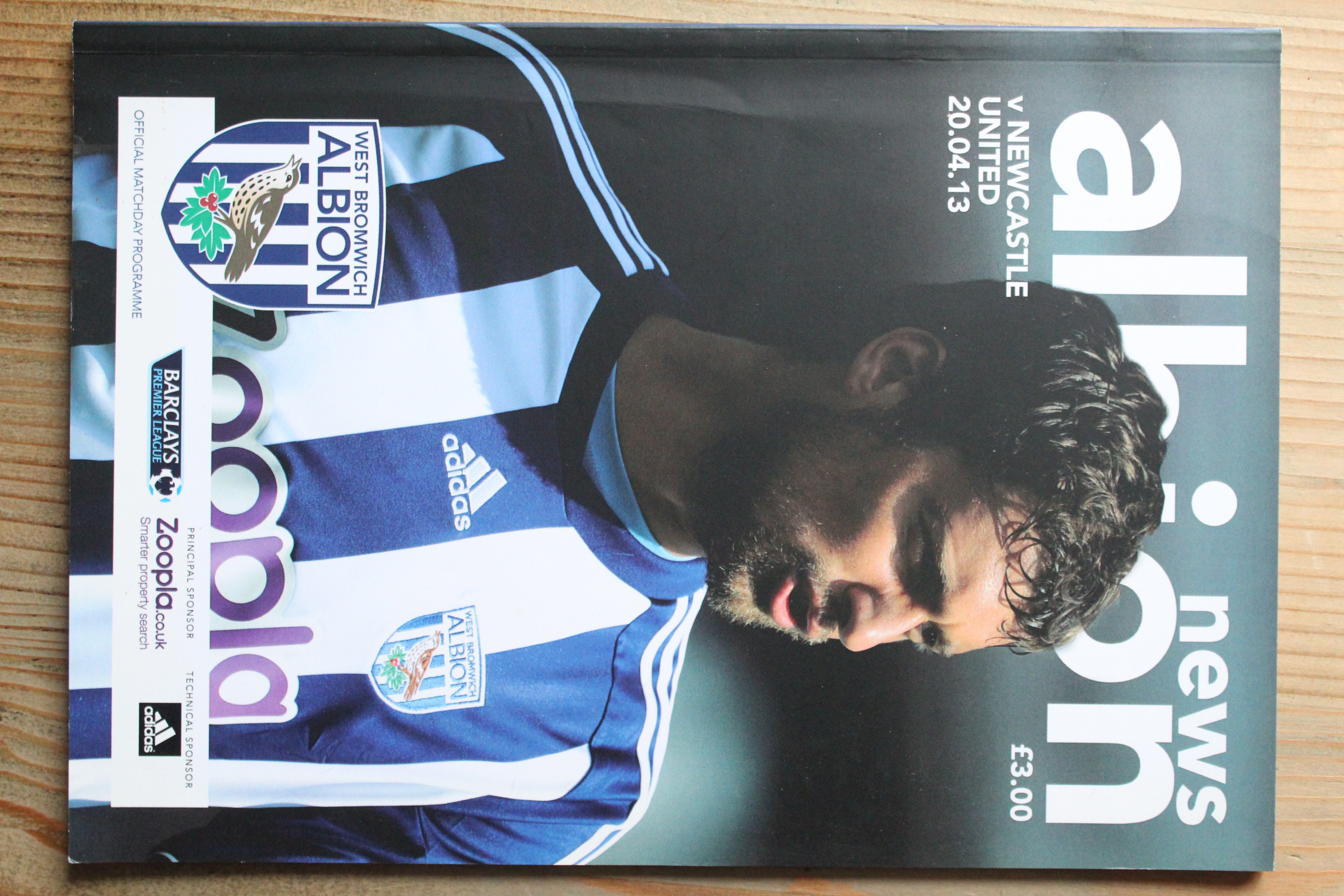 West Bromwich Albion FC  v Newcastle United FC