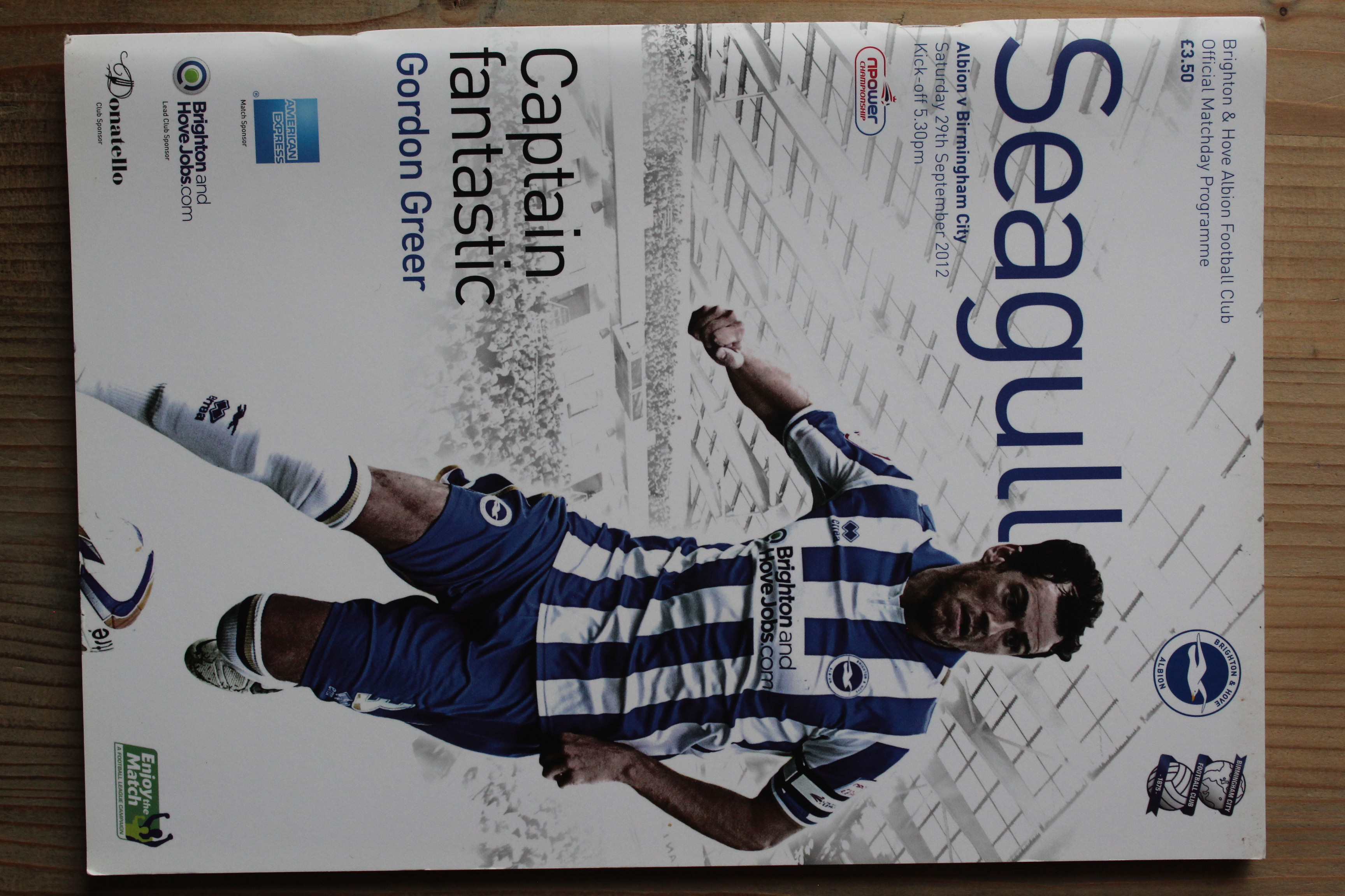 Brighton & Hove Albion FC v Birmingham City FC