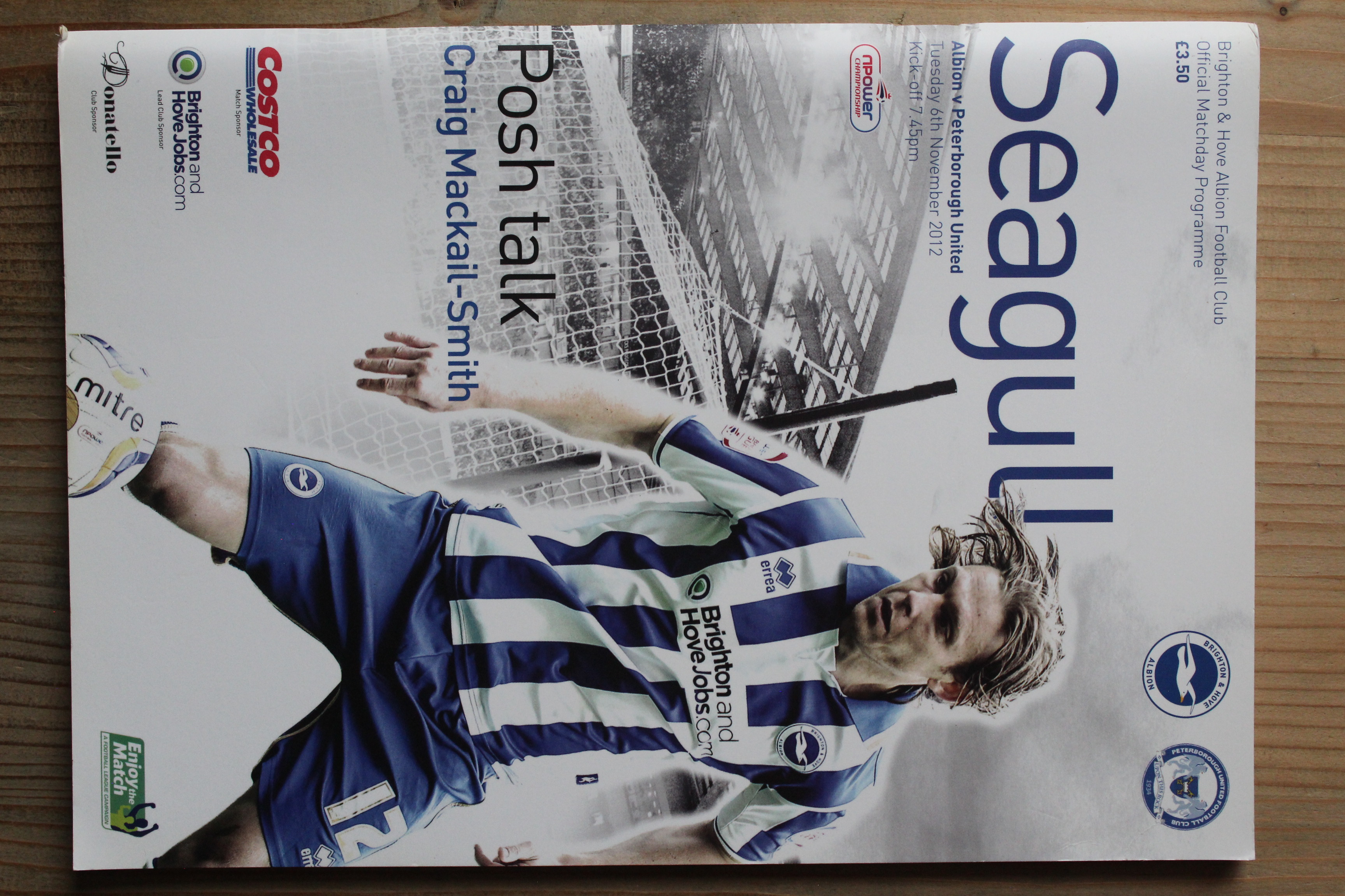 Brighton & Hove Albion FC v Peterborough United FC