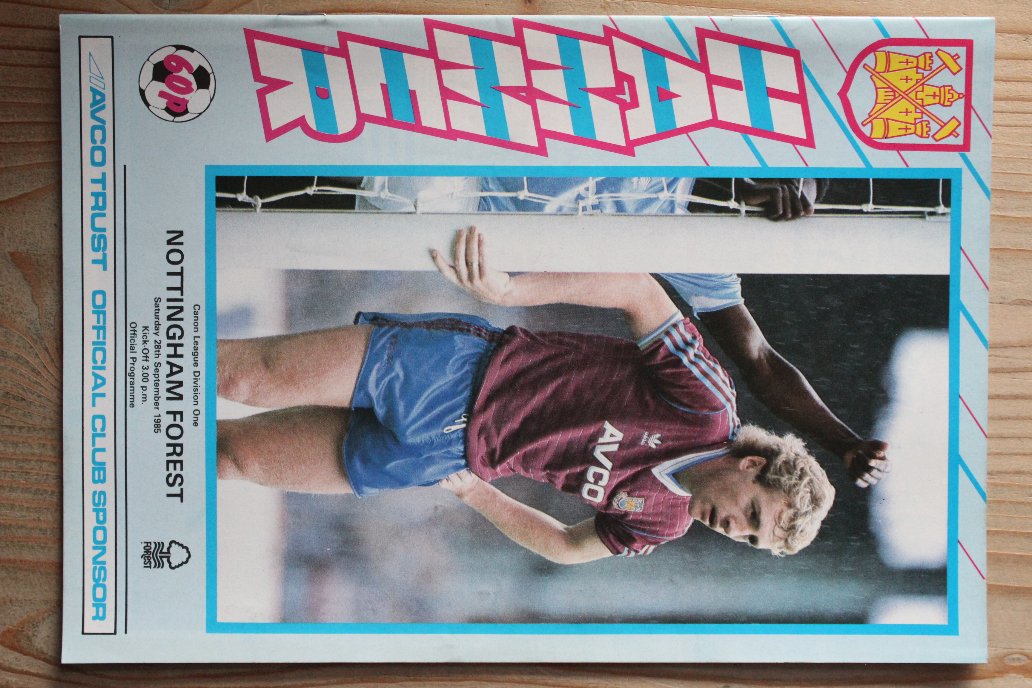 West Ham United FC v Nottingham Forest FC