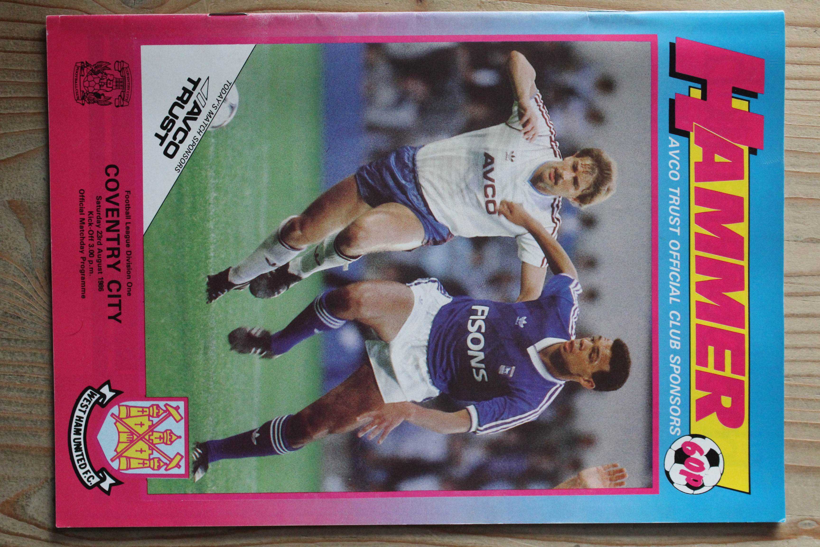 West Ham United FC v Coventry City FC