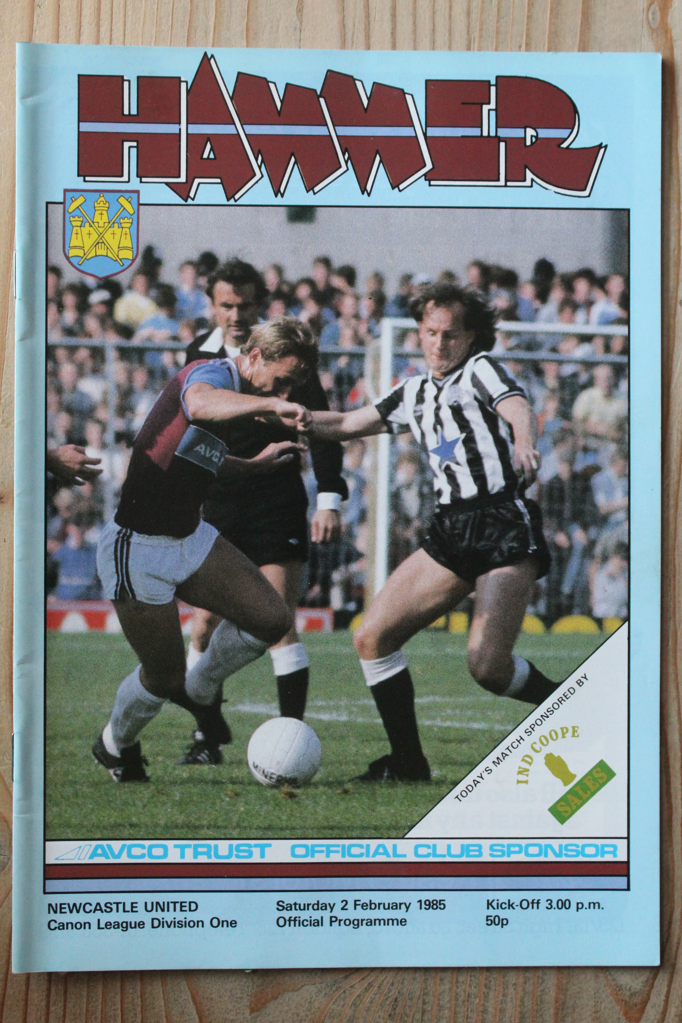 West Ham United FC v Newcastle United FC