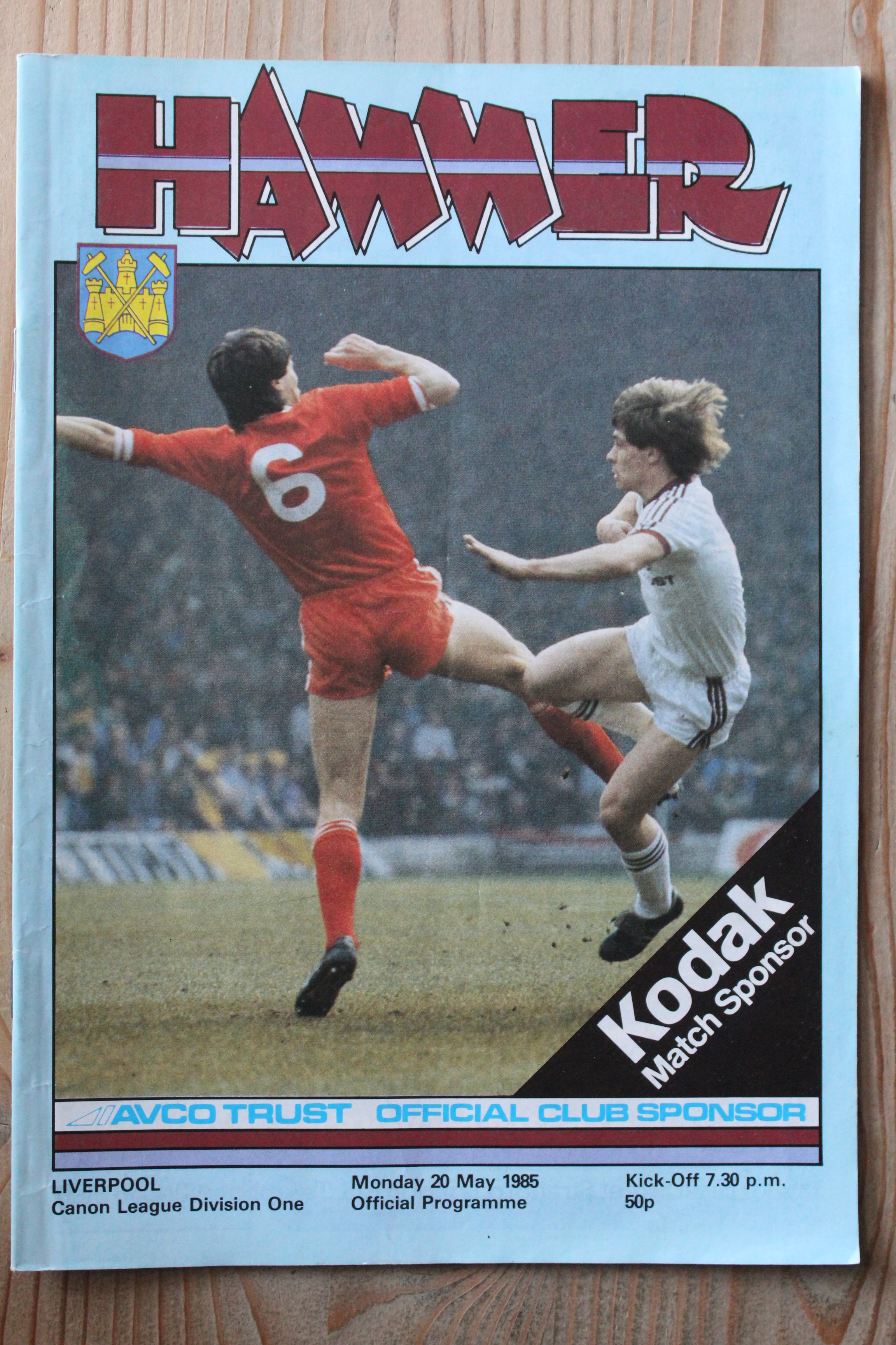 West Ham United FC v Liverpool FC