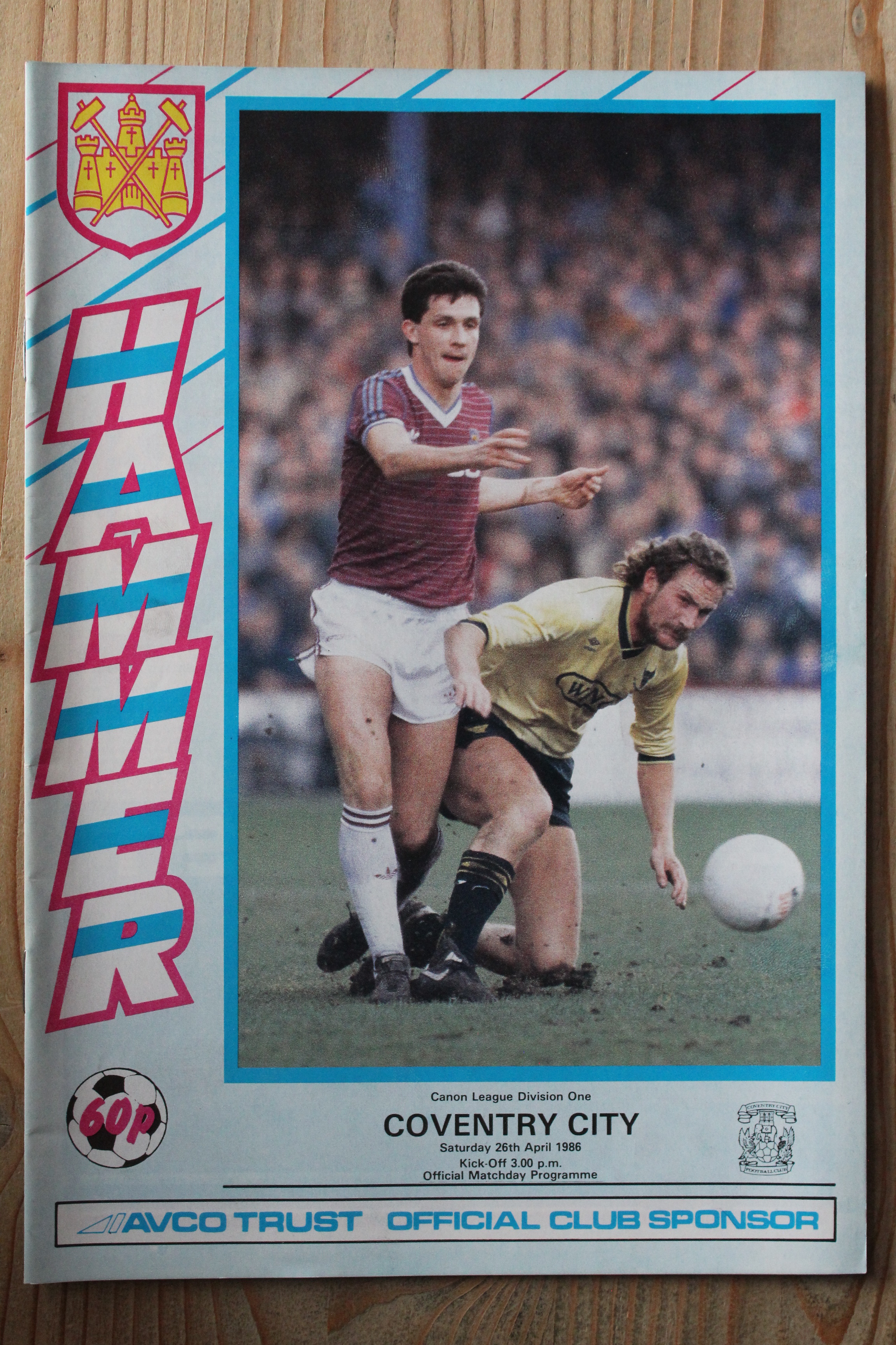 West Ham United FC v Coventry City FC