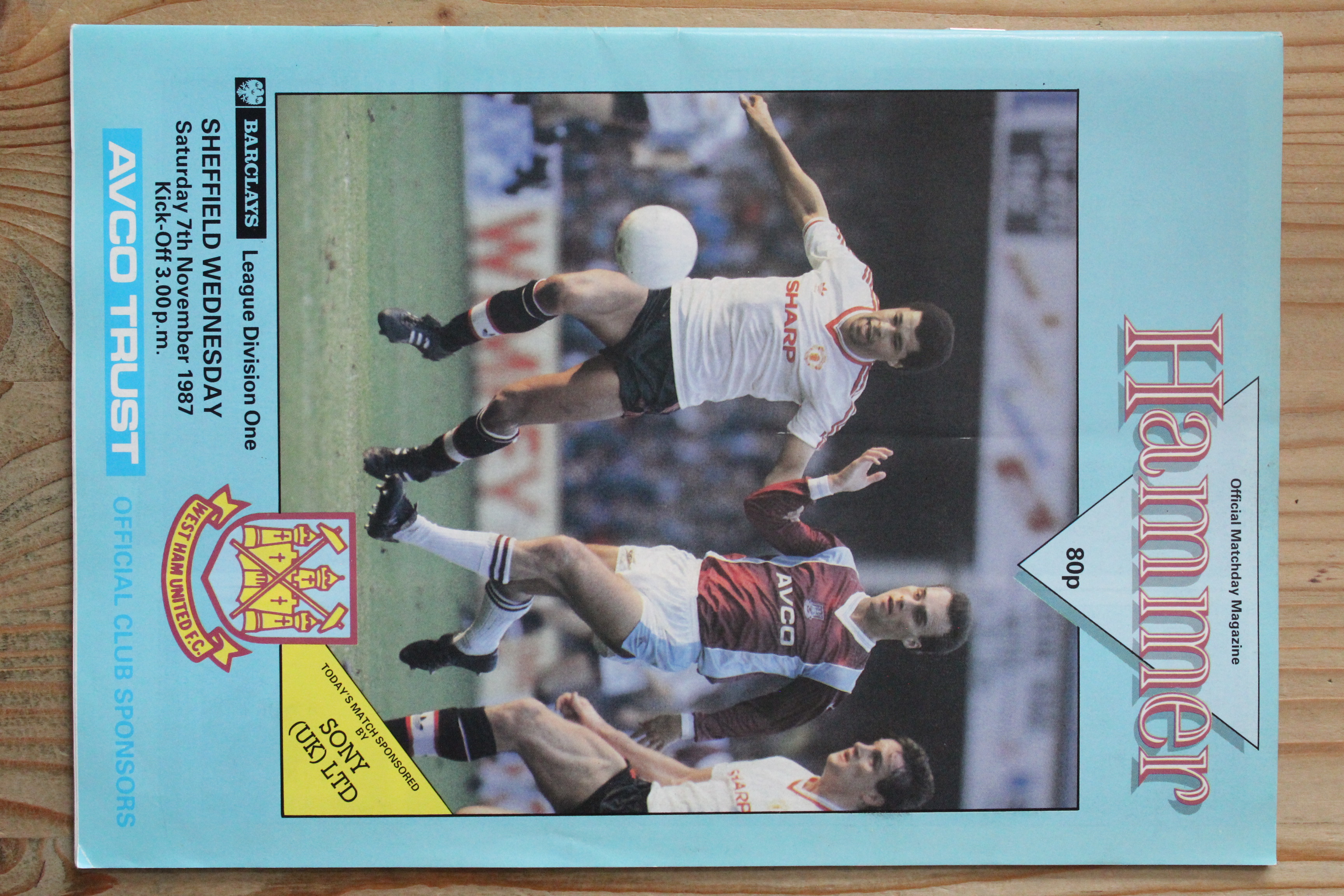 West Ham United FC v Sheffield Wednesday FC 