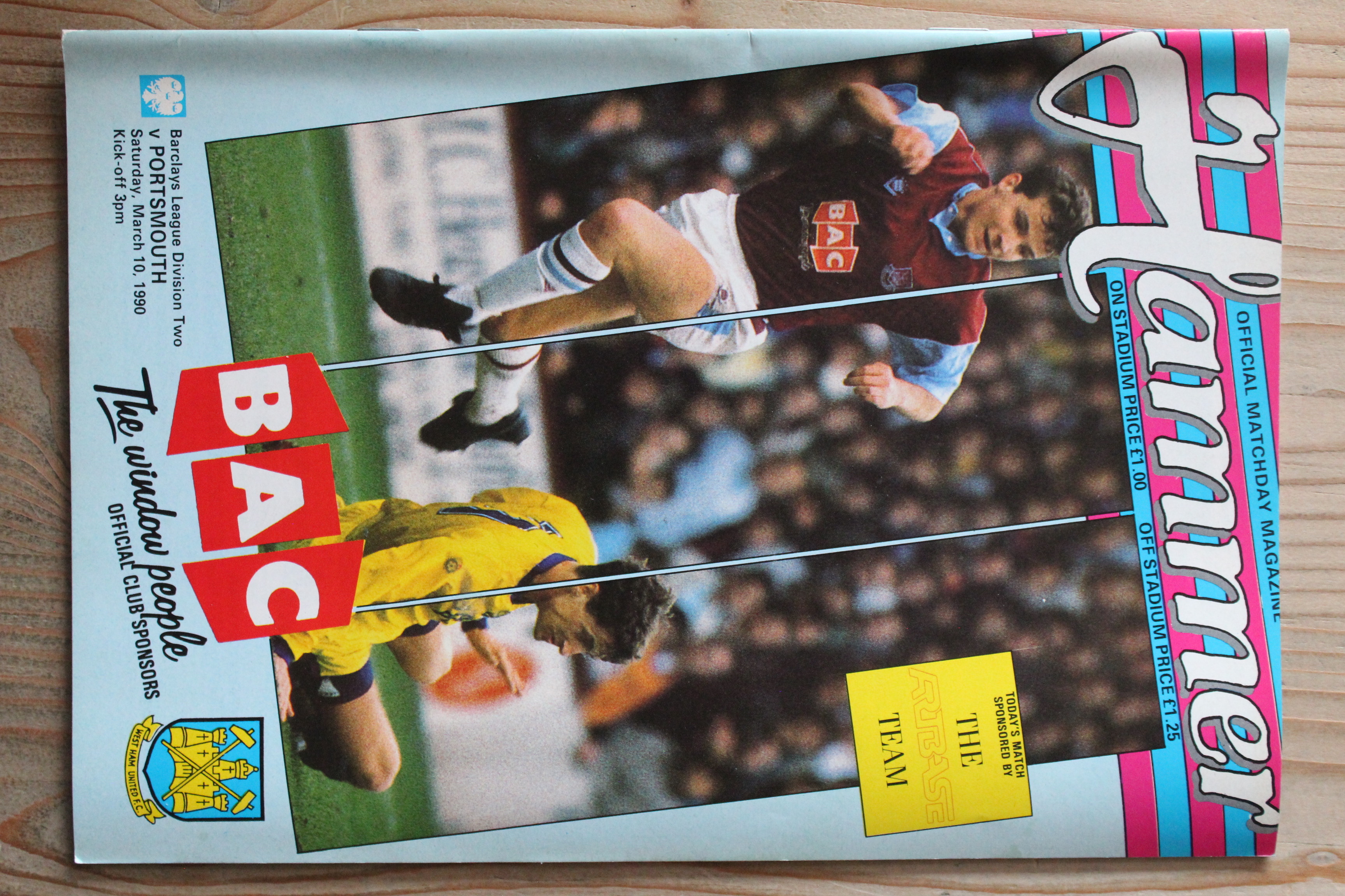 West Ham United FC v Portsmouth FC