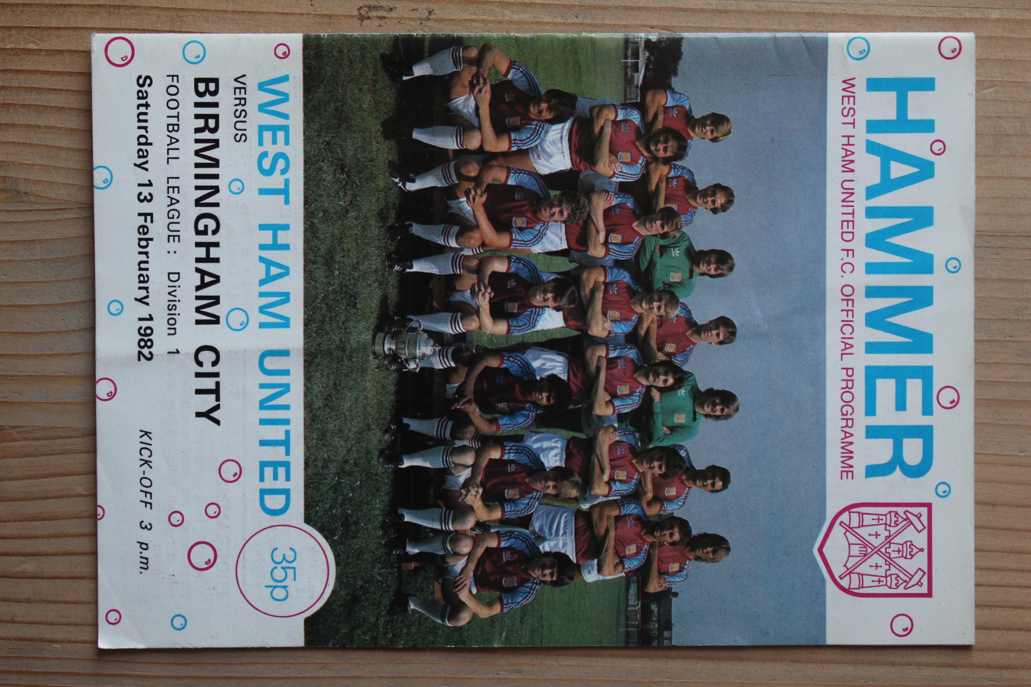 West Ham United FC v Birmingham City FC