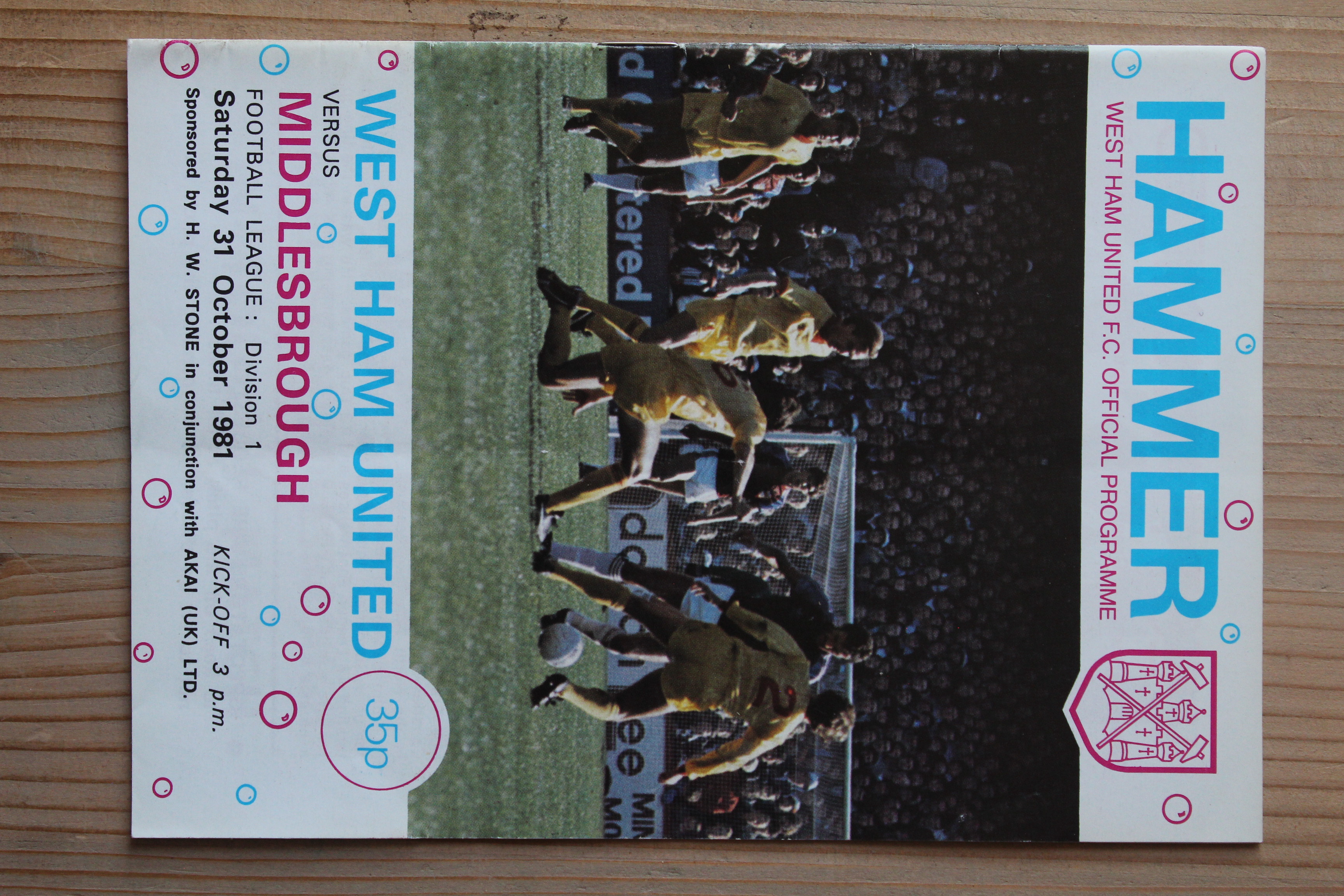 West Ham United FC v Middlesbrough FC