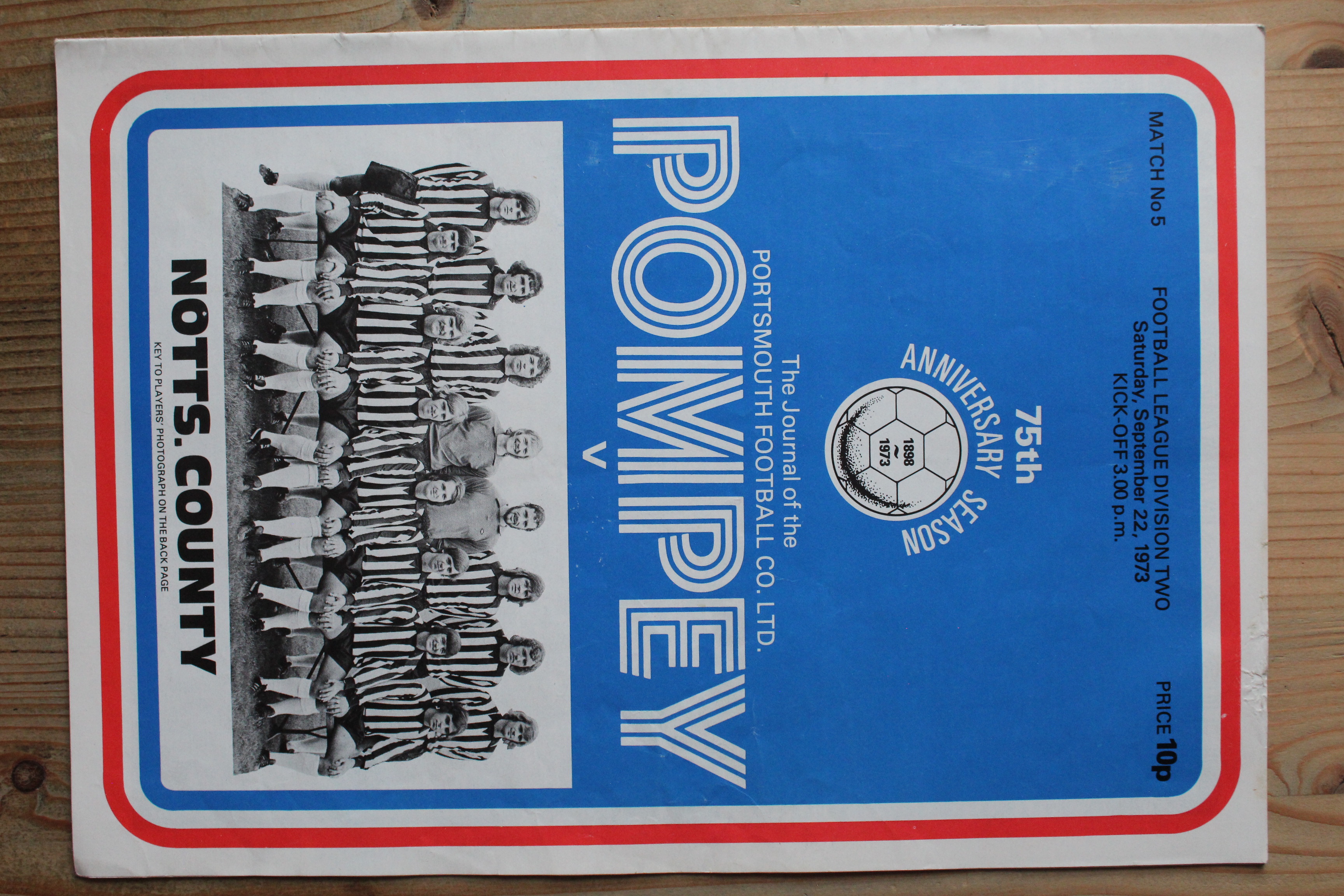 Portsmouth FC v Notts County FC