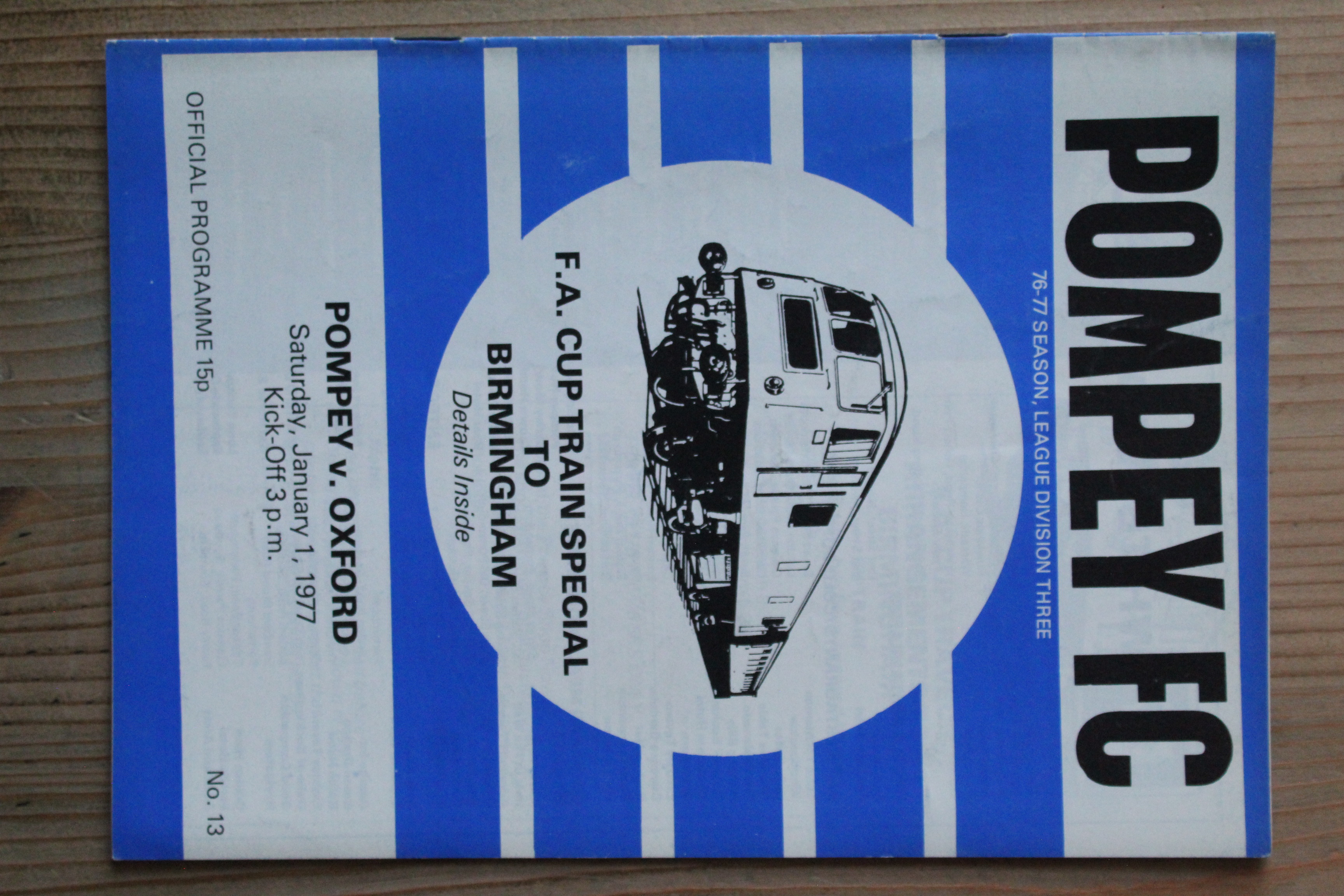 Portsmouth FC v Oxford United FC