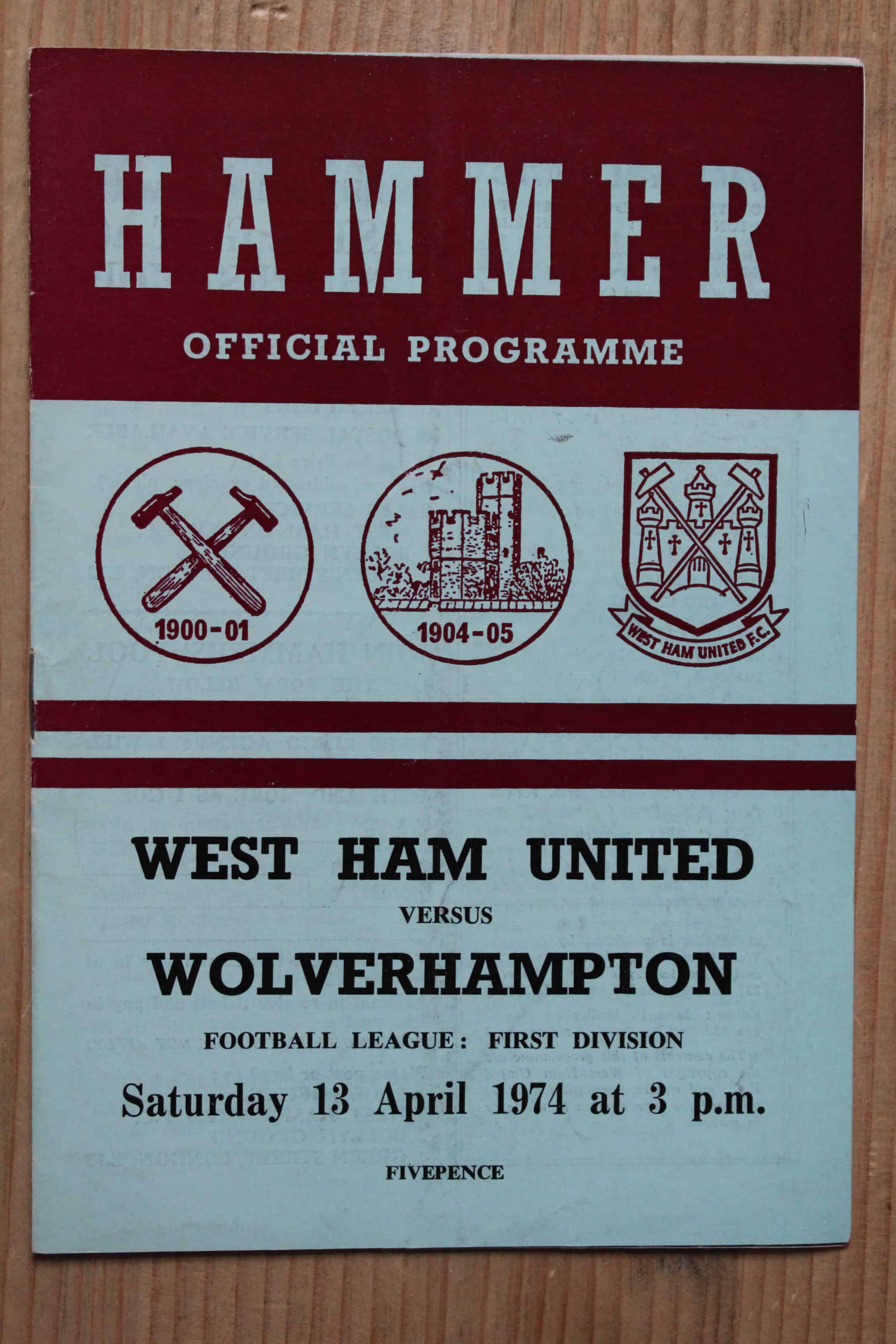 West Ham United FC v Wolverhampton Wanderers FC