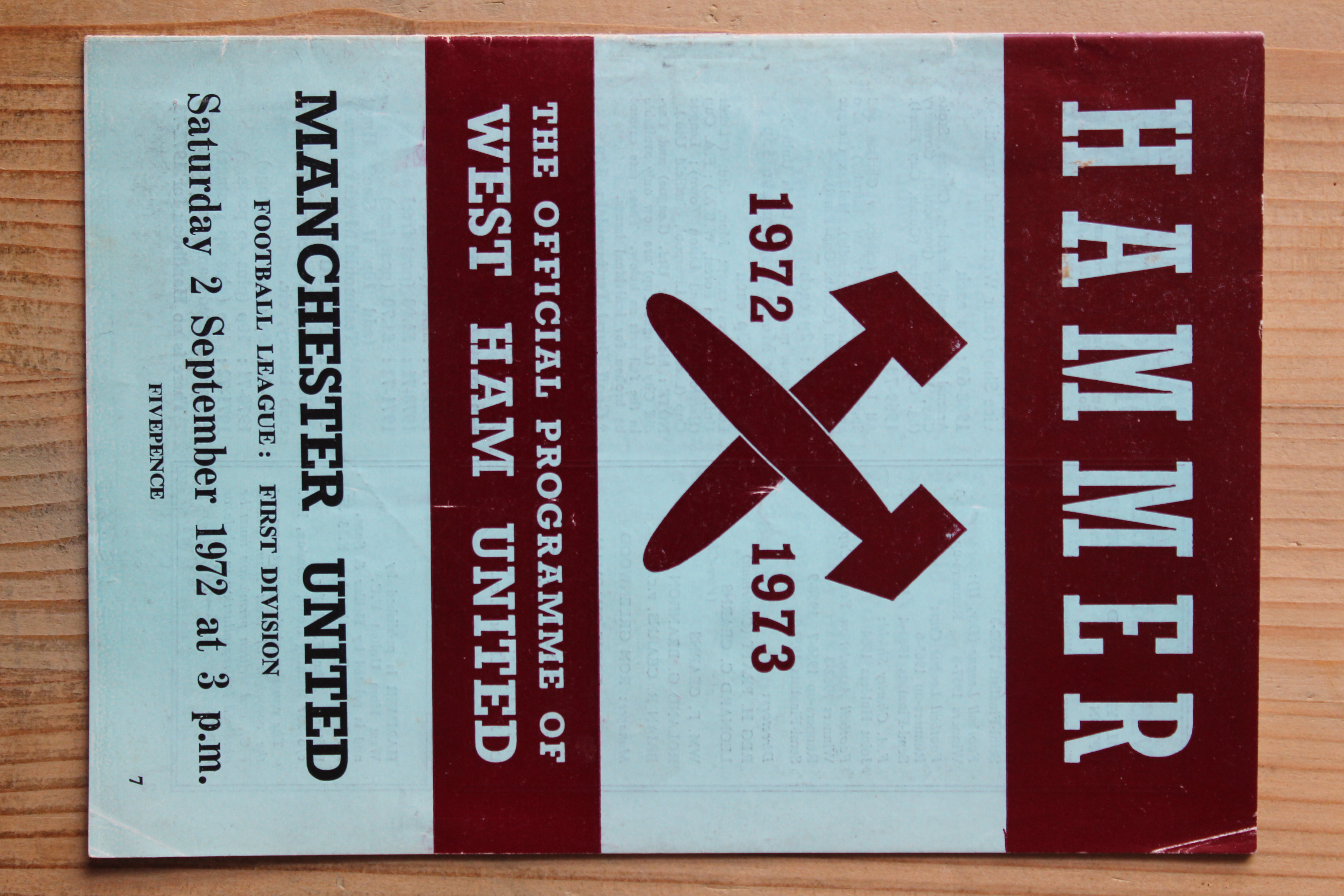 West Ham United FC v Manchester United FC