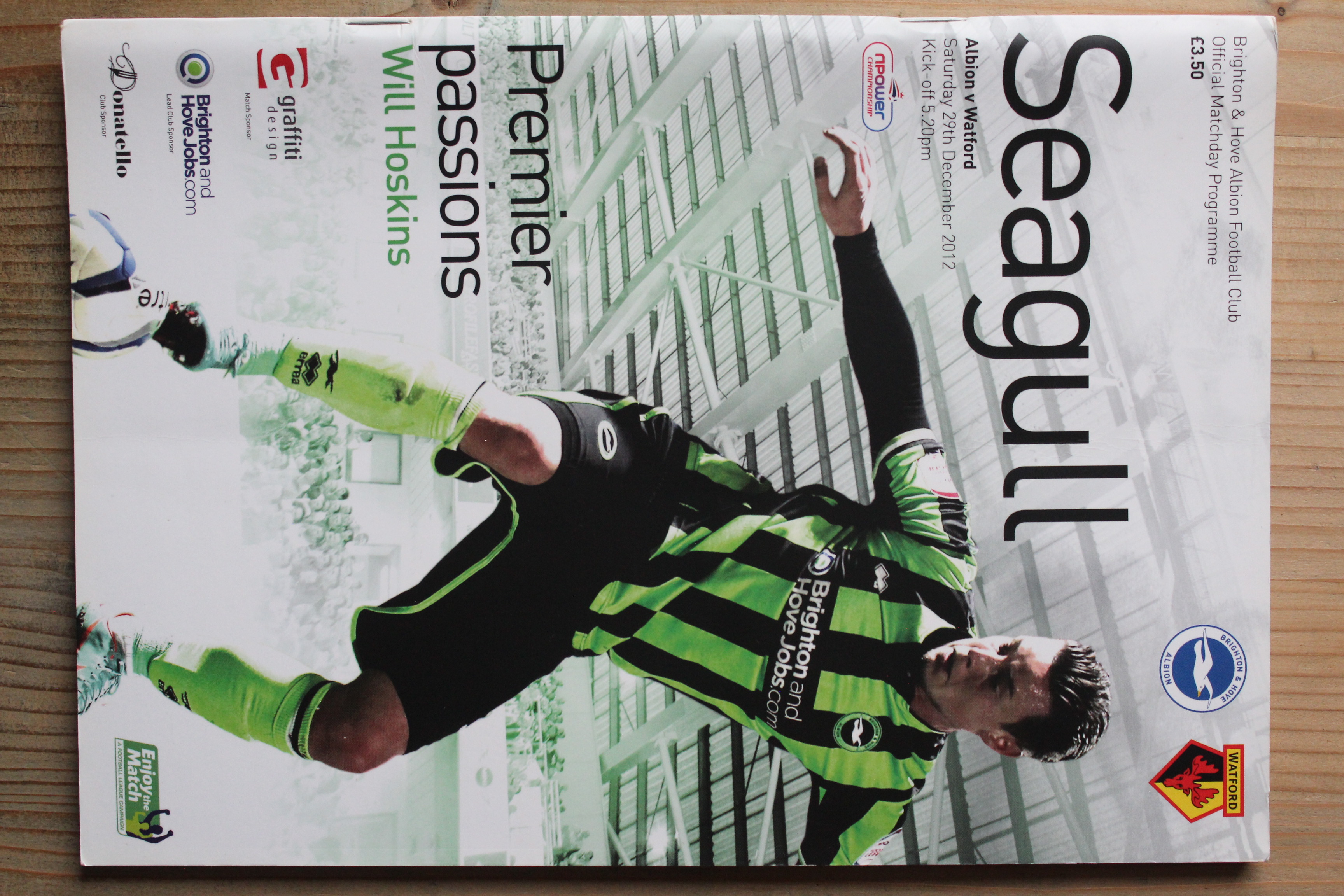 Brighton & Hove Albion FC v Watford FC