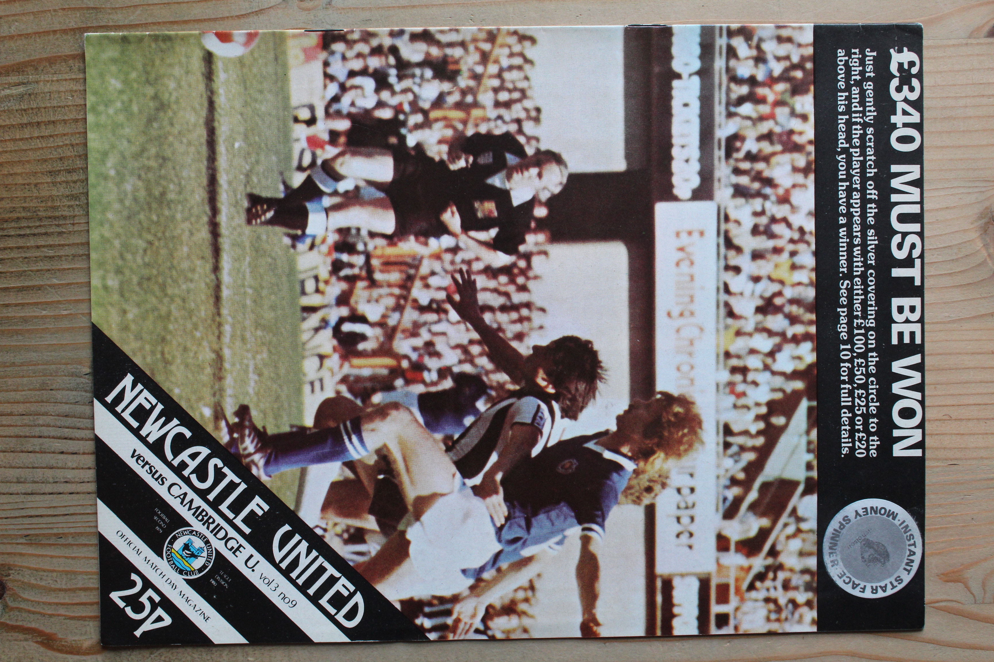 Newcastle United FC v Cambridge United FC