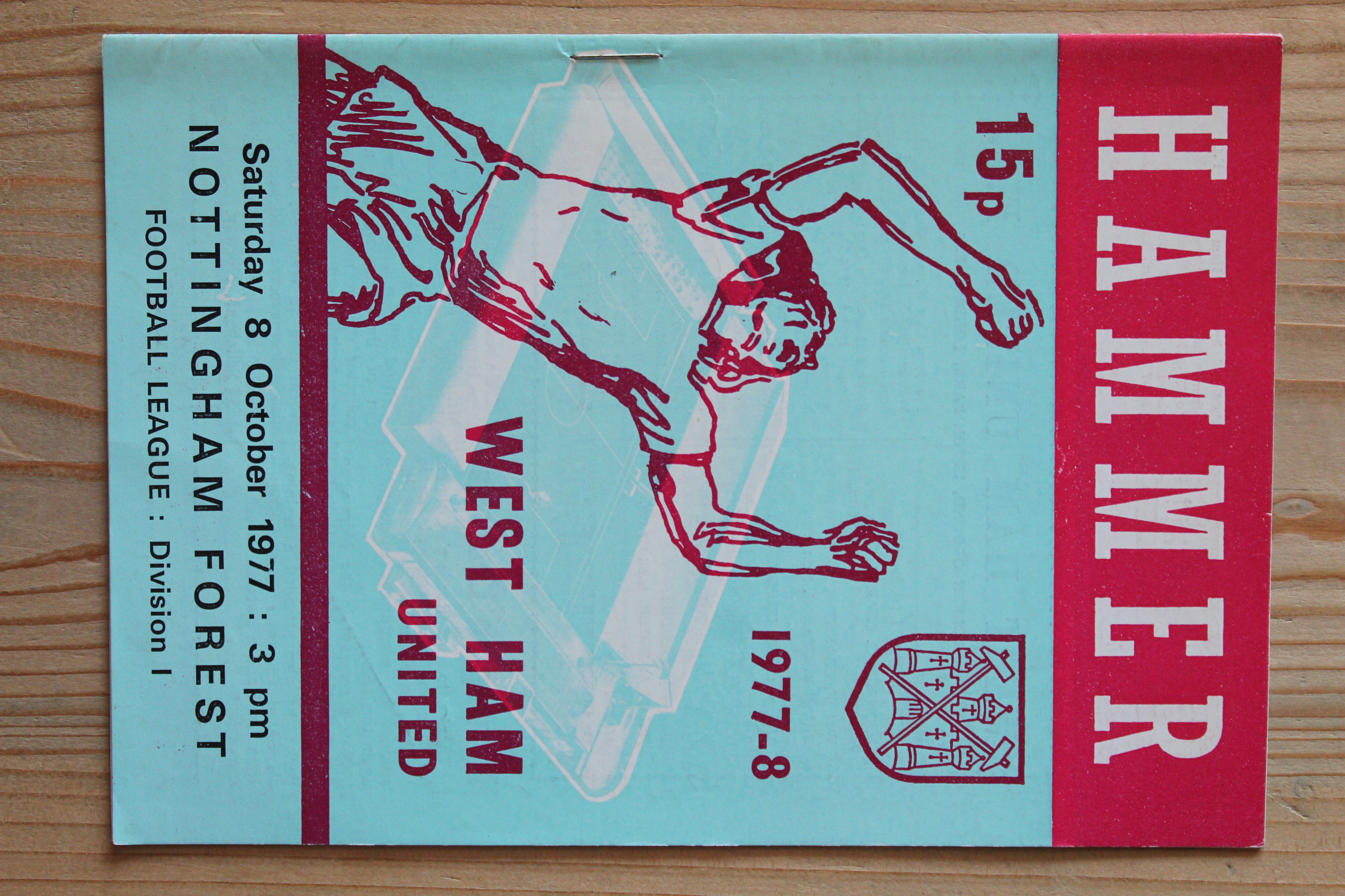West Ham United FC v Nottingham Forest FC