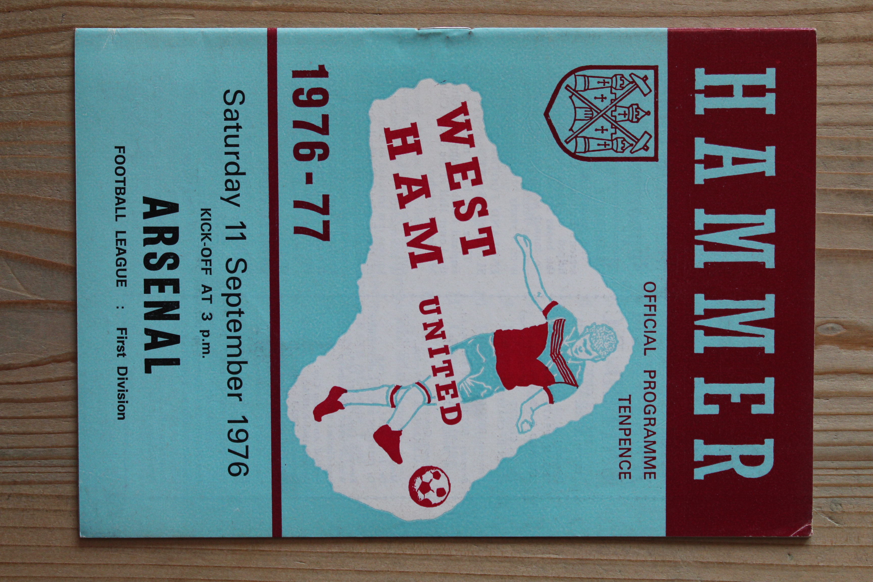 West Ham United FC v Arsenal FC